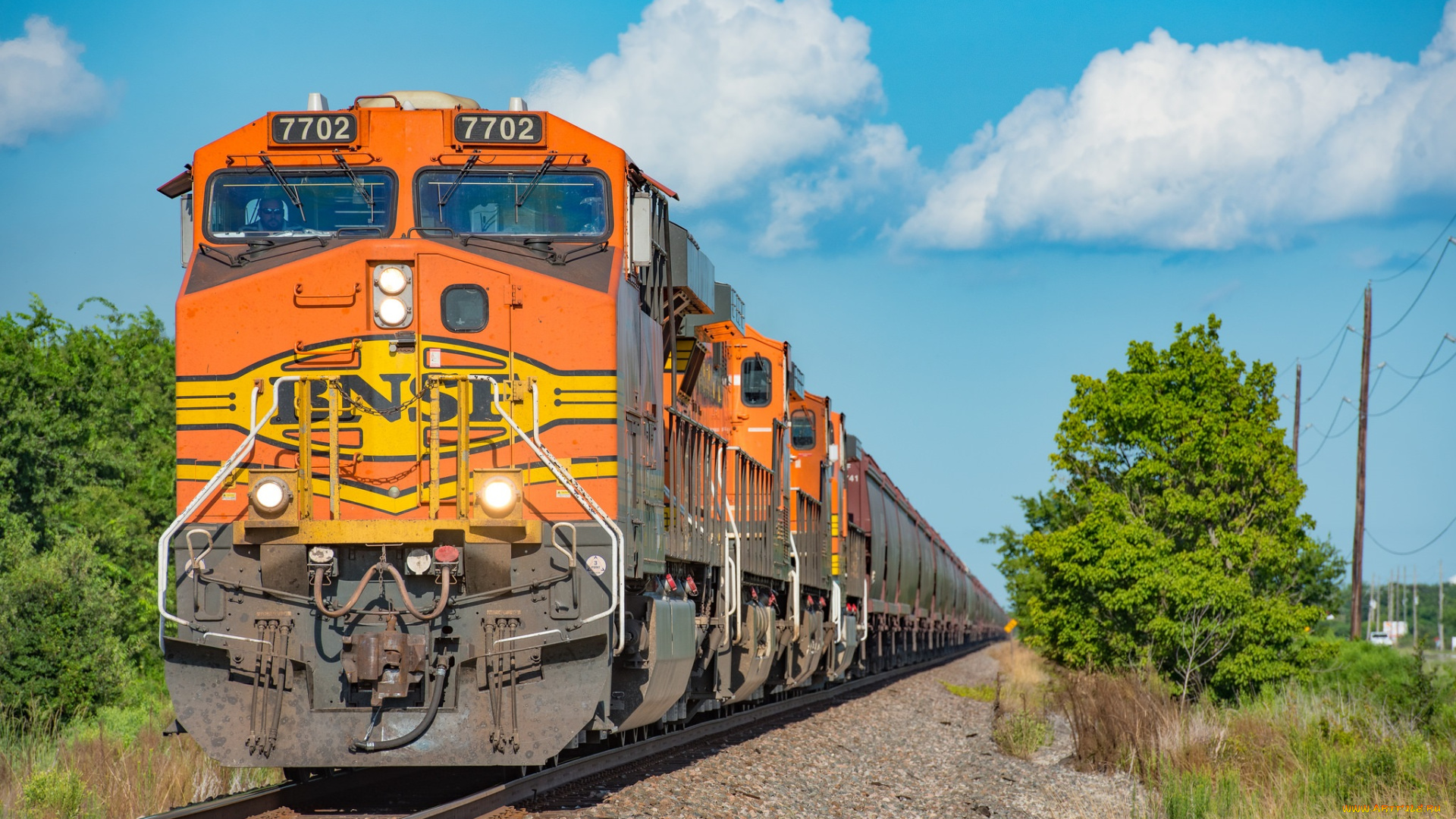 техника, поезда, состав, локомотив