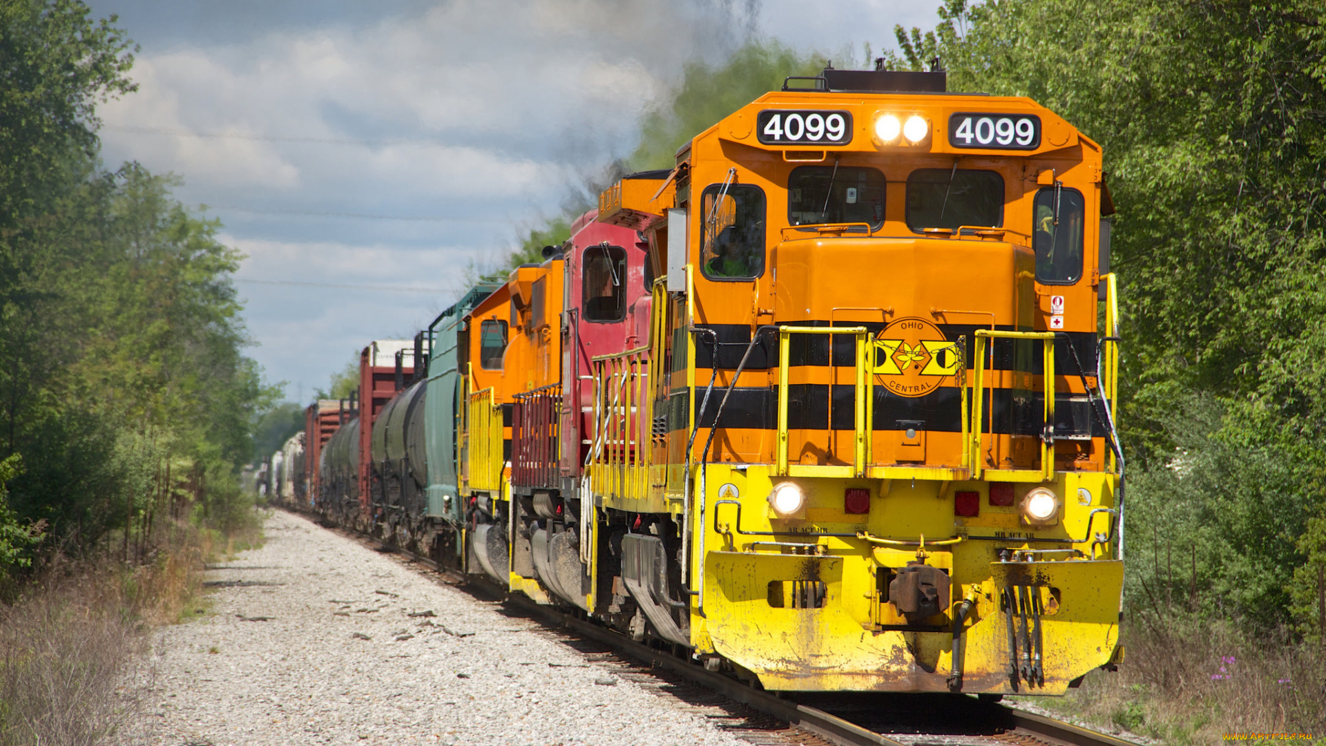 техника, поезда, состав, локомотив