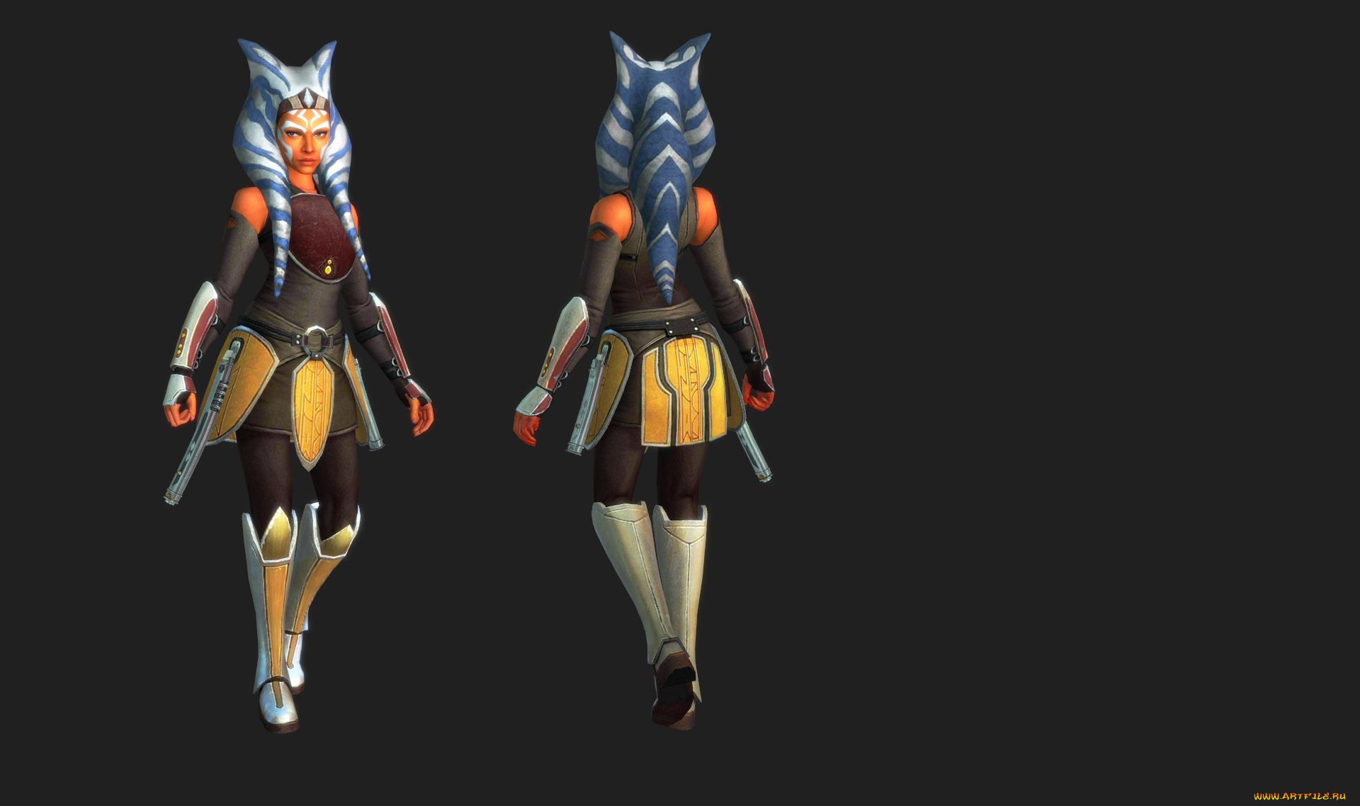 3д, графика, существа, , creatures, фон, взгляд, девушка