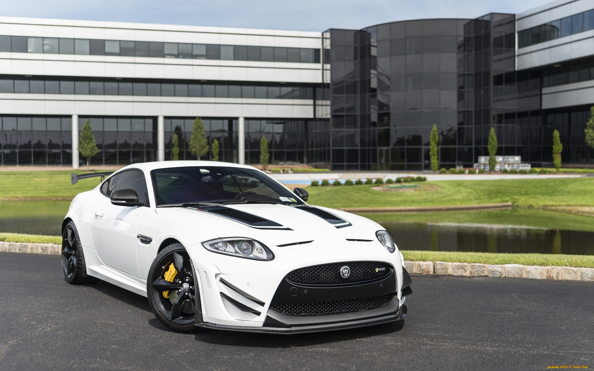 jaguar, xkr-s, автомобили, jaguar, спортивный, автомобиль, xkr-s, купе, белый, тюнинг