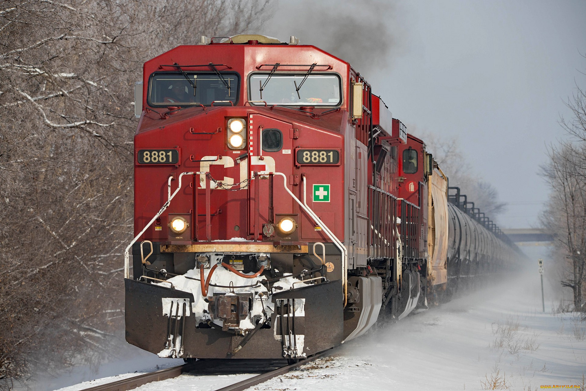 техника, поезда, локомотив, состав