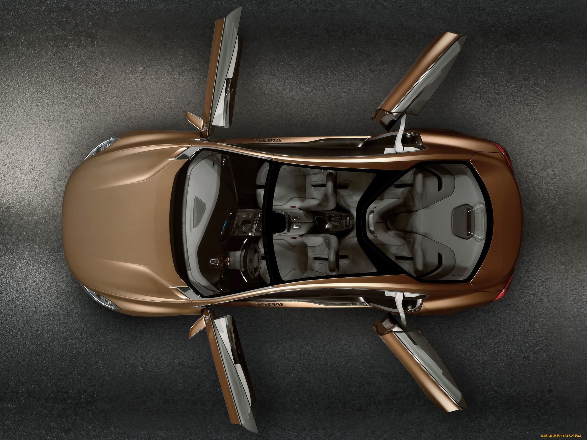 автомобили, volvo, вольво, двери, коричневый