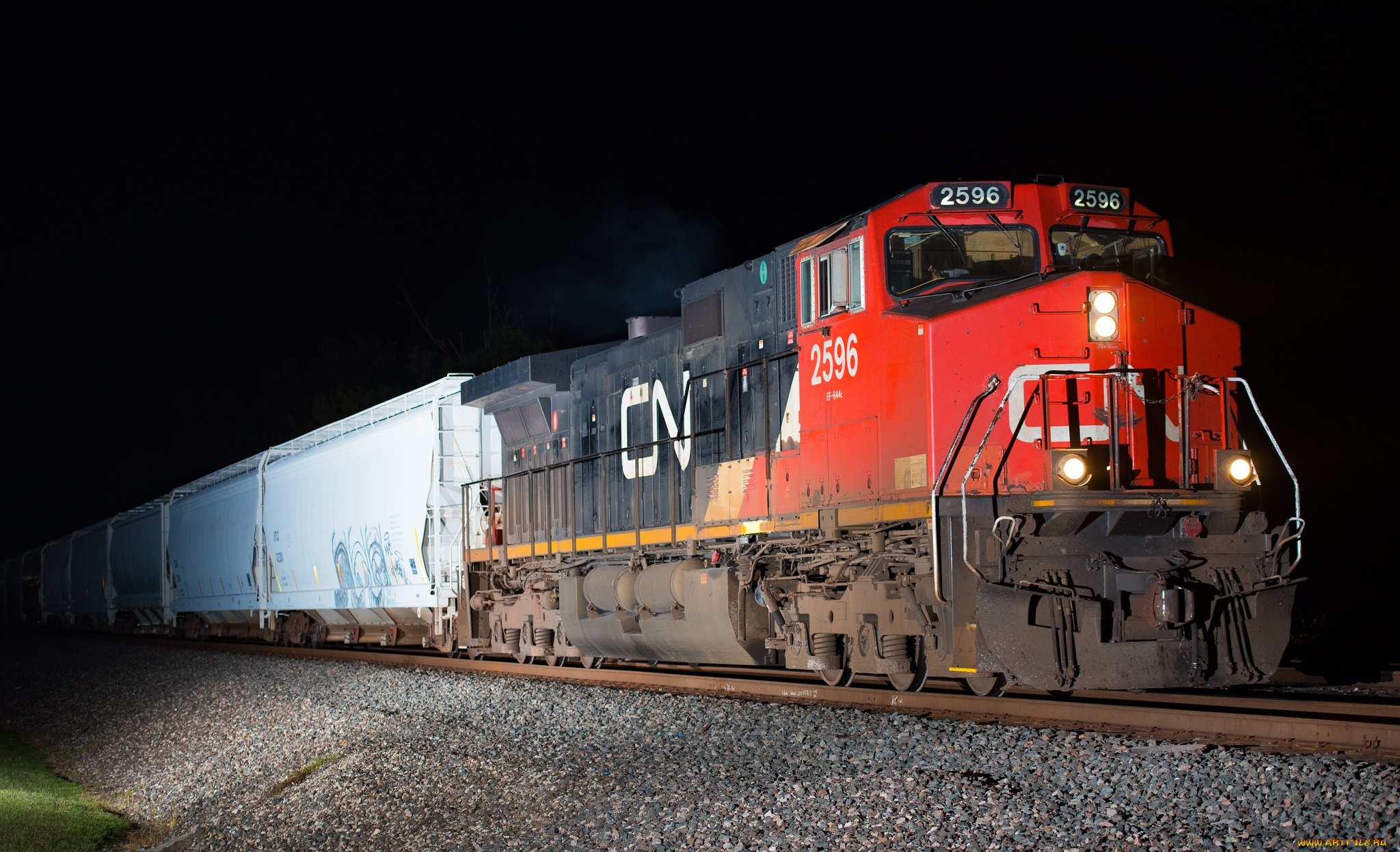 техника, поезда, локомотив, состав