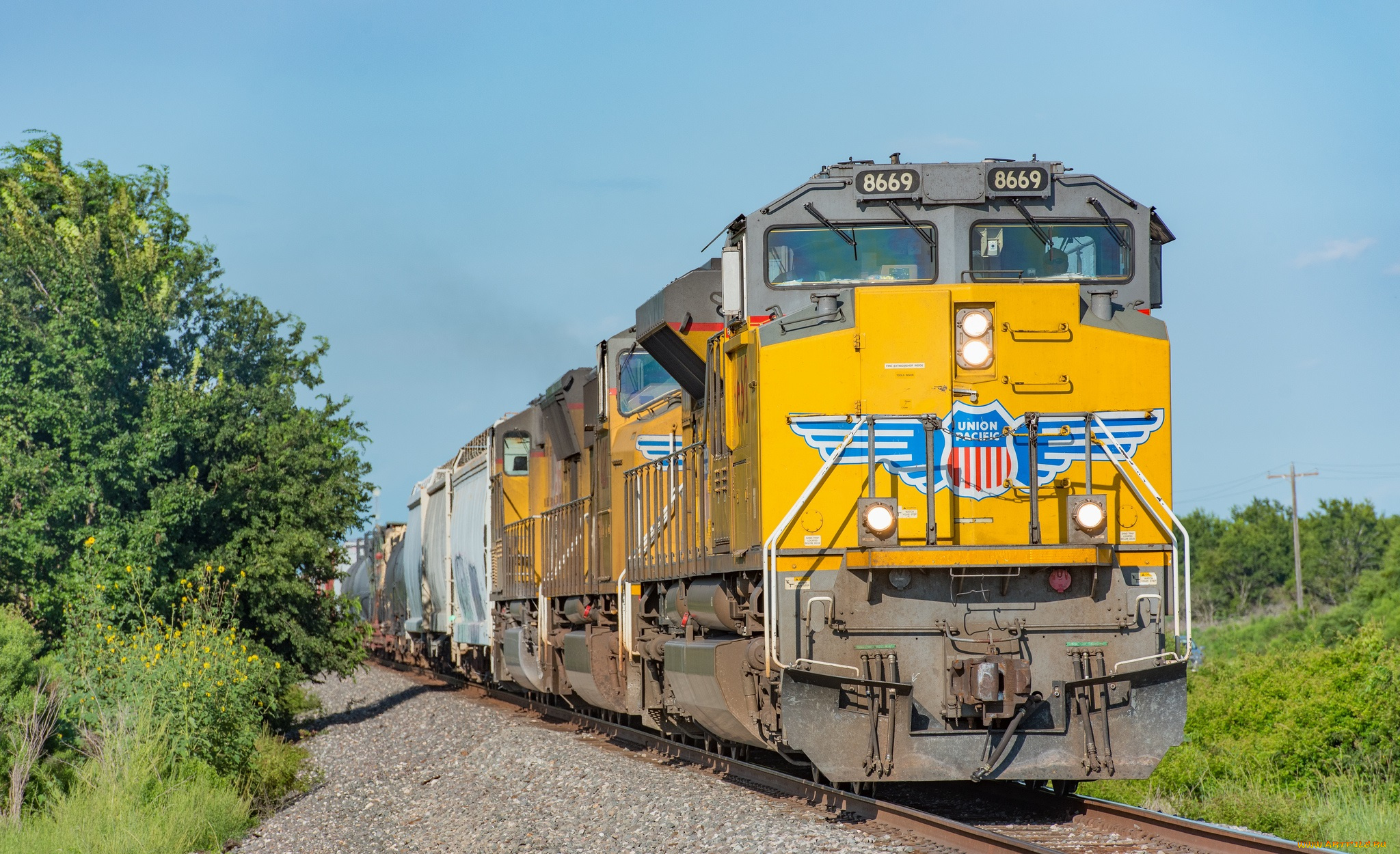 техника, поезда, локомотив, состав