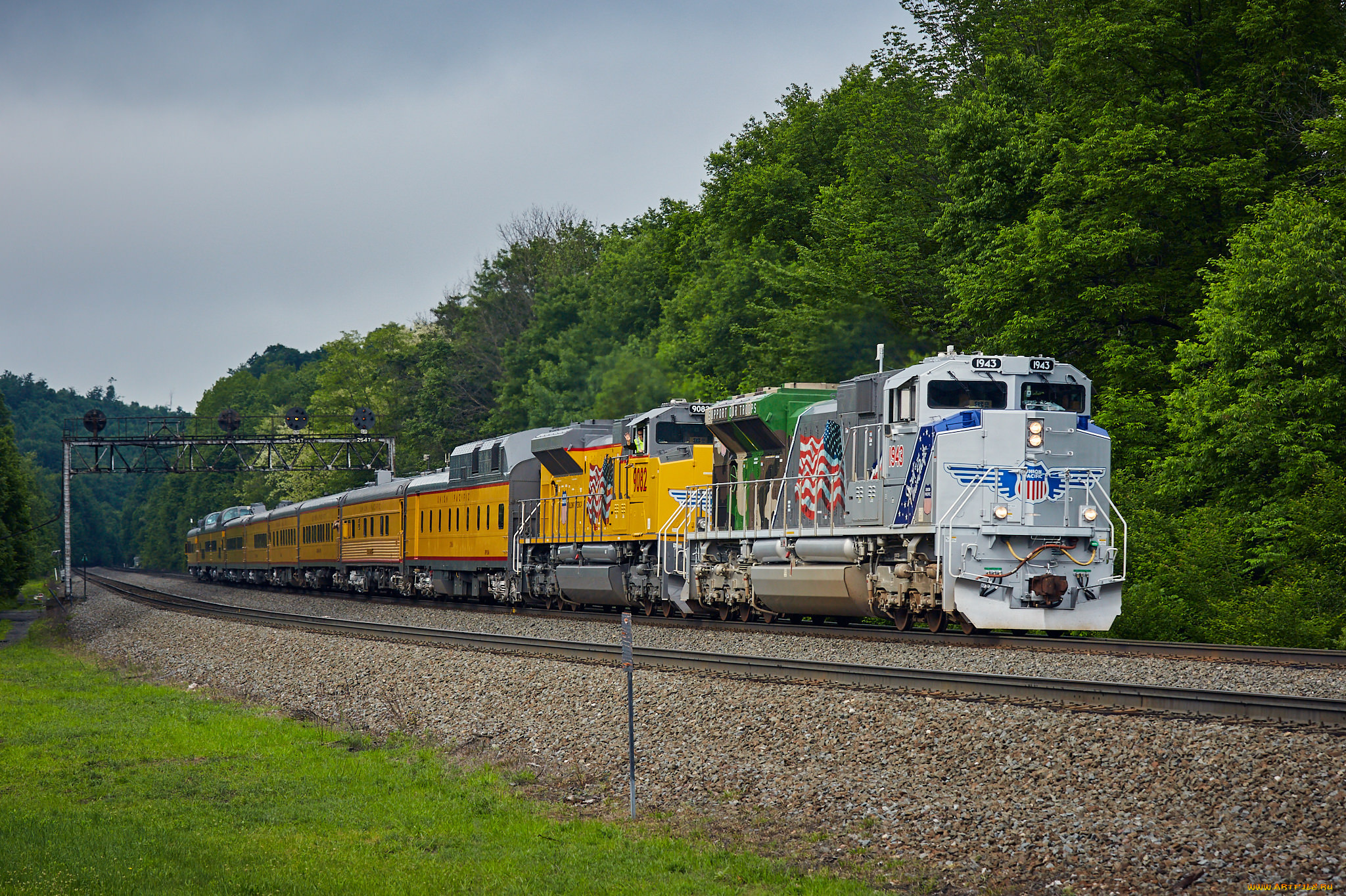 техника, поезда, локомотив, состав