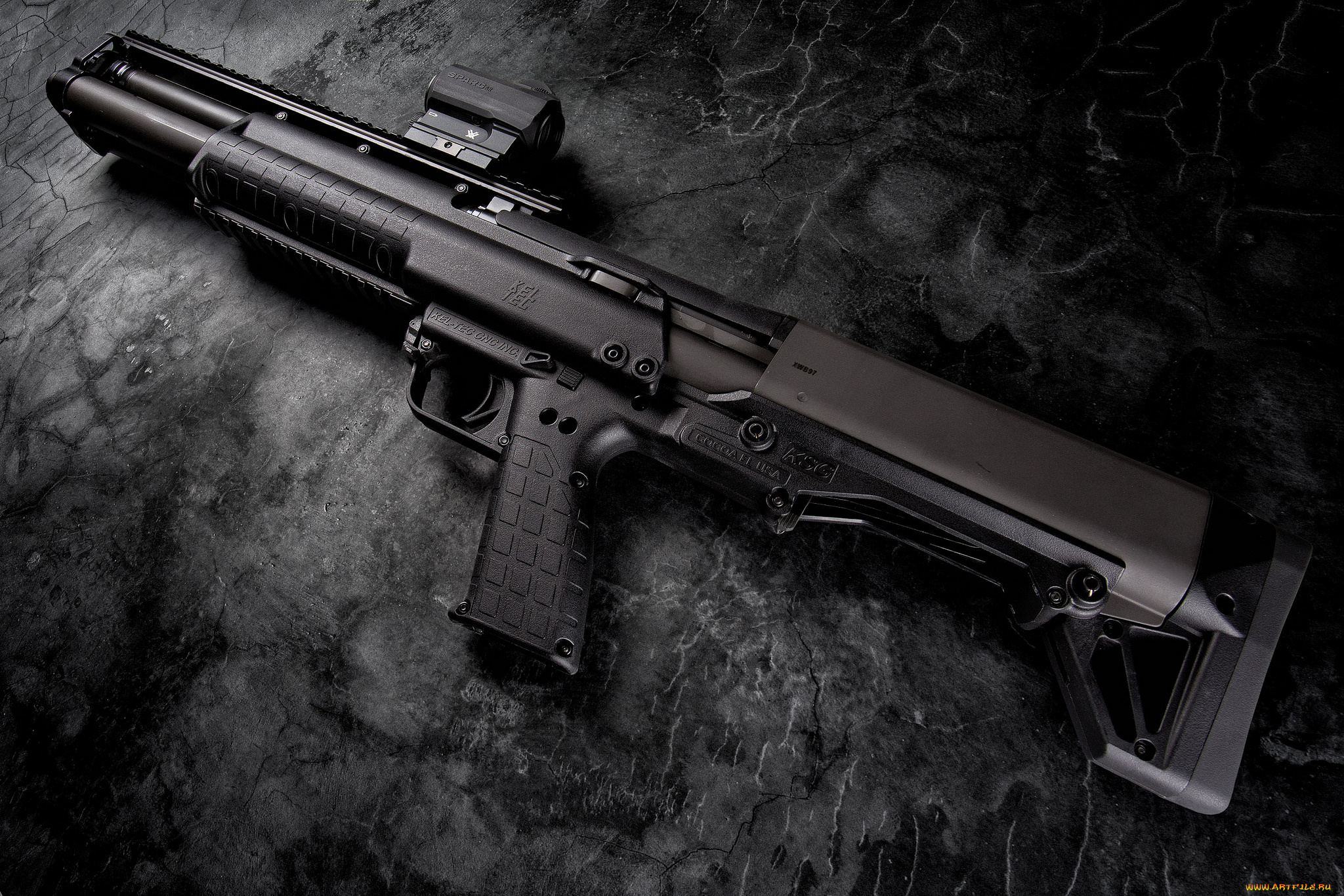 kel-tec, ksg, оружие, автоматы, ствол