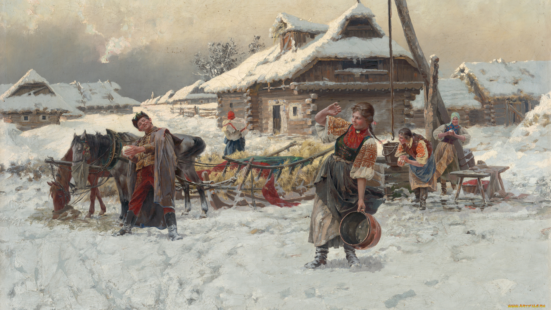 рисованное, живопись, братислава, холст, масло, ярослав, вешин, чешский, художник