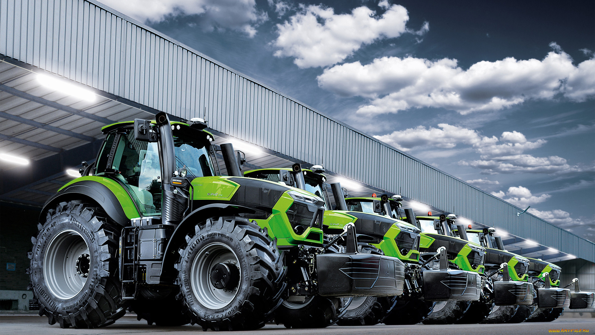 техника, тракторы, deutz-fahr