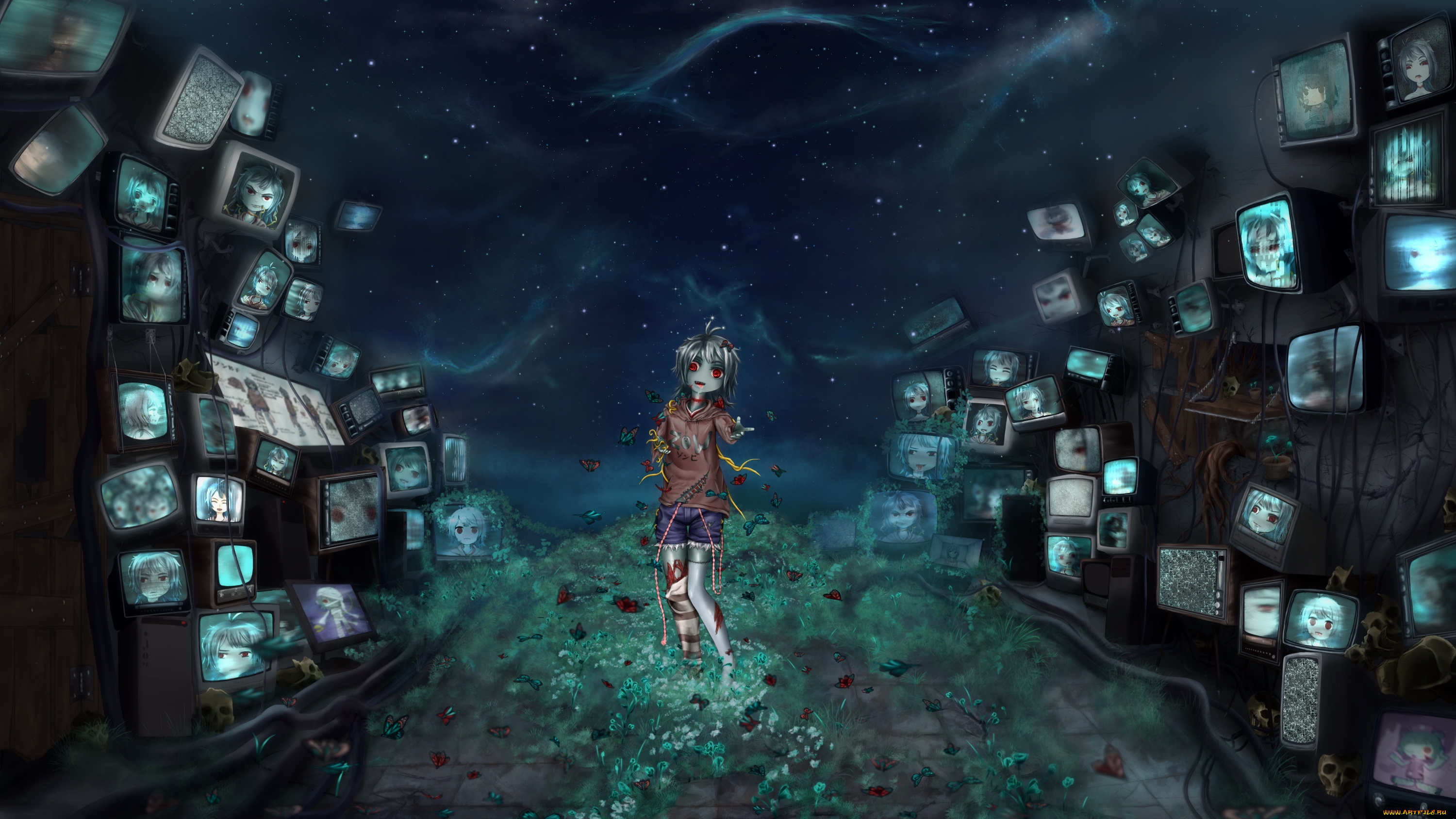 аниме, virtual, youtuber, виртуальный, ютубер