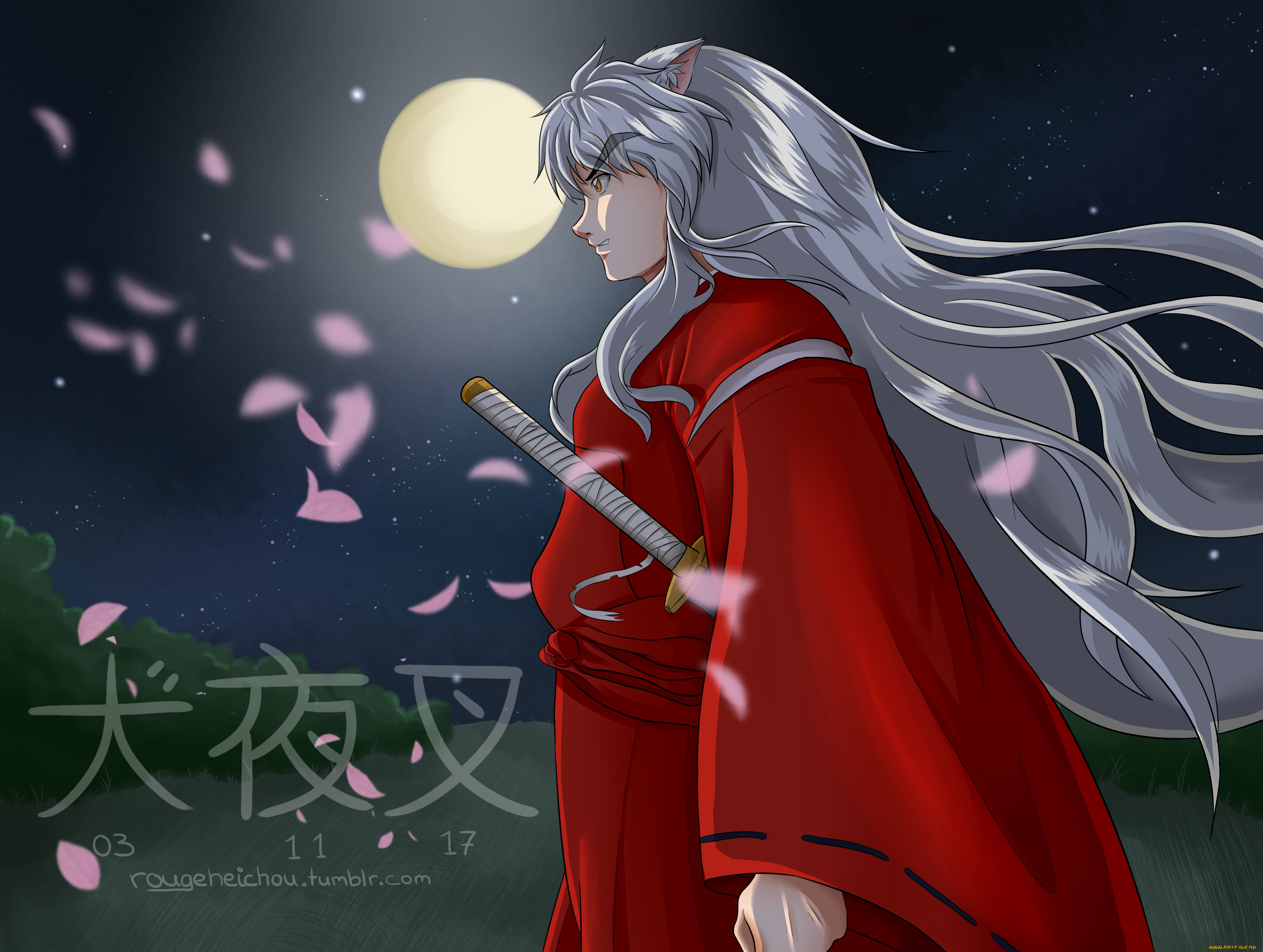 аниме, inuyasha, инуяша