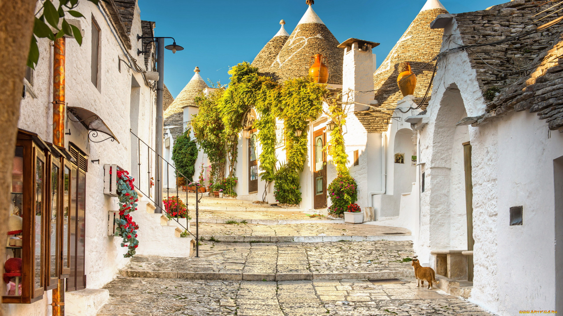 alberobello, apulia, italy, города, -, улицы, , площади, , набережные