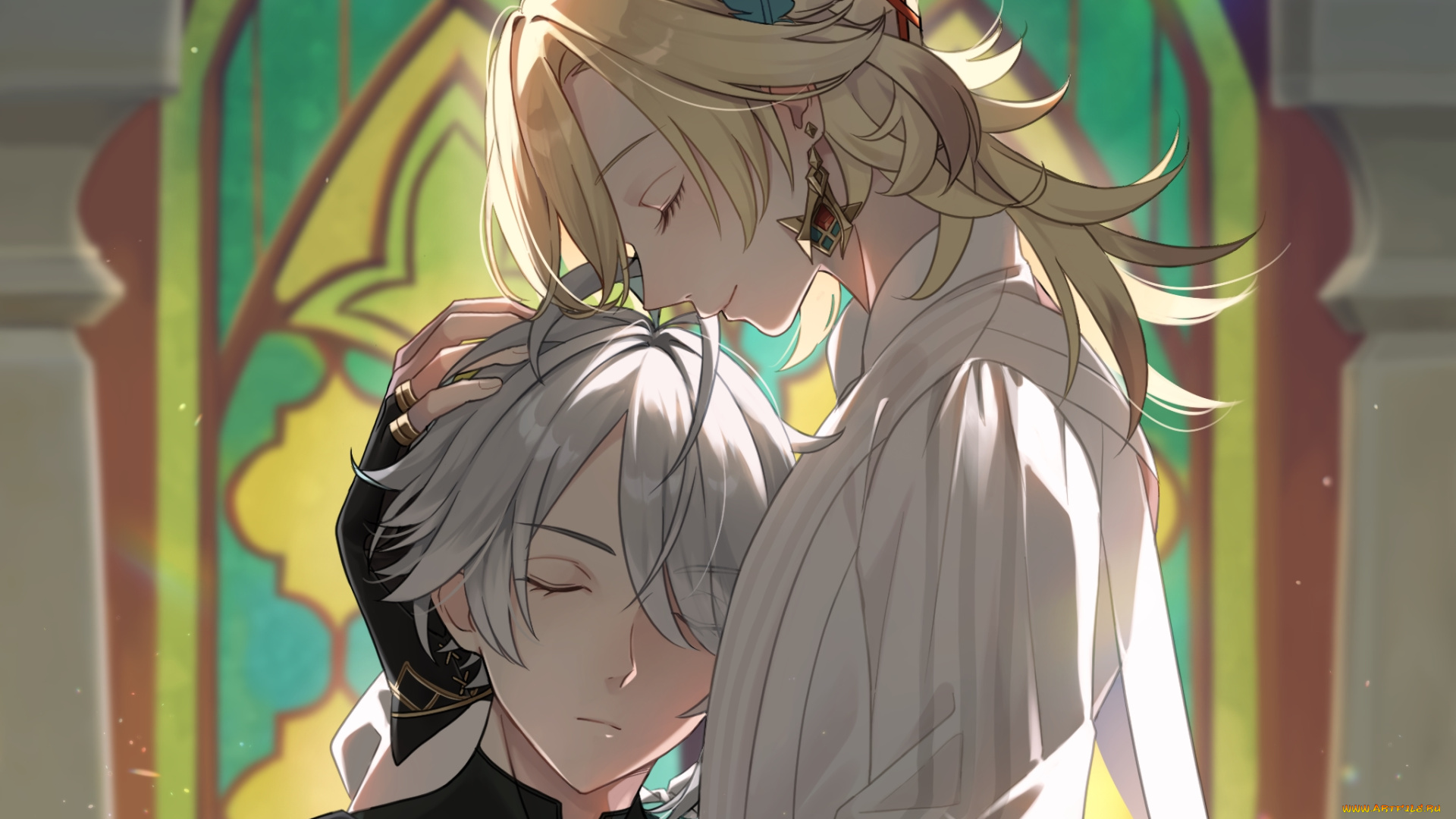 аниме, genshin, impact, genshin, impact