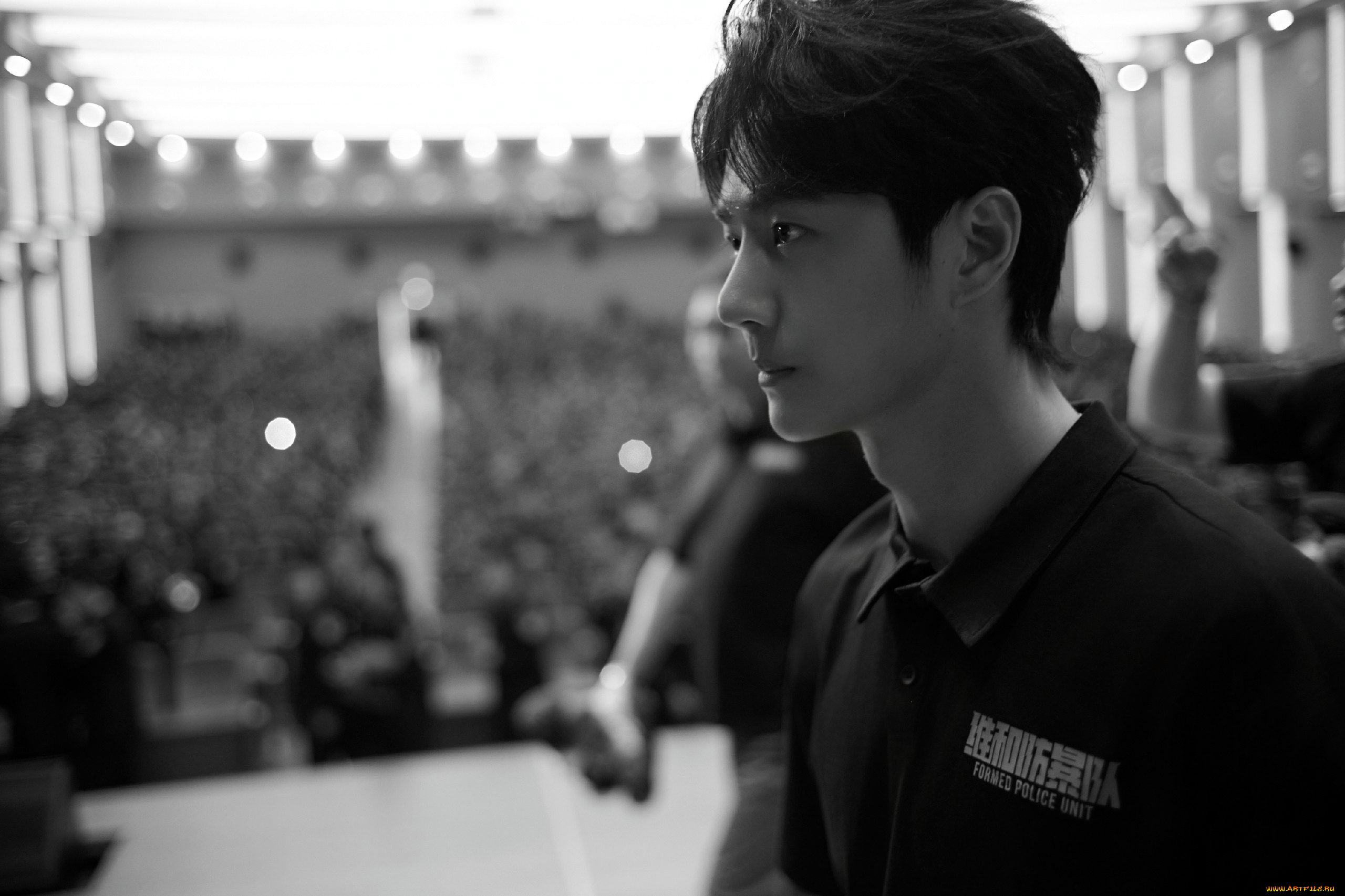 мужчины, wang, yi, bo, актер, футболка, люди