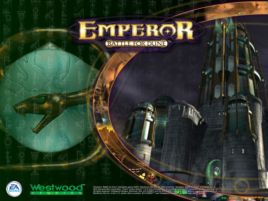 видео, игры, emperor, battle, for, dune