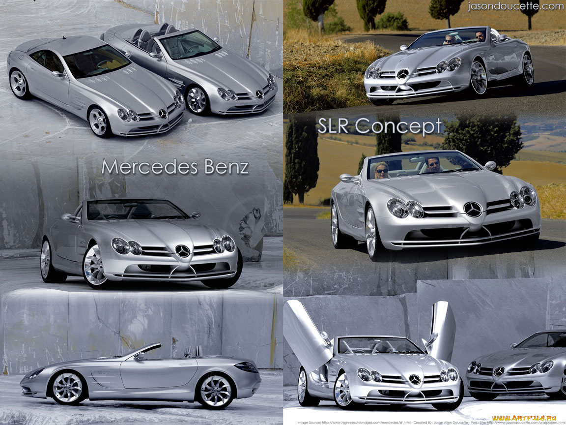mercedes, benz, slr, автомобили