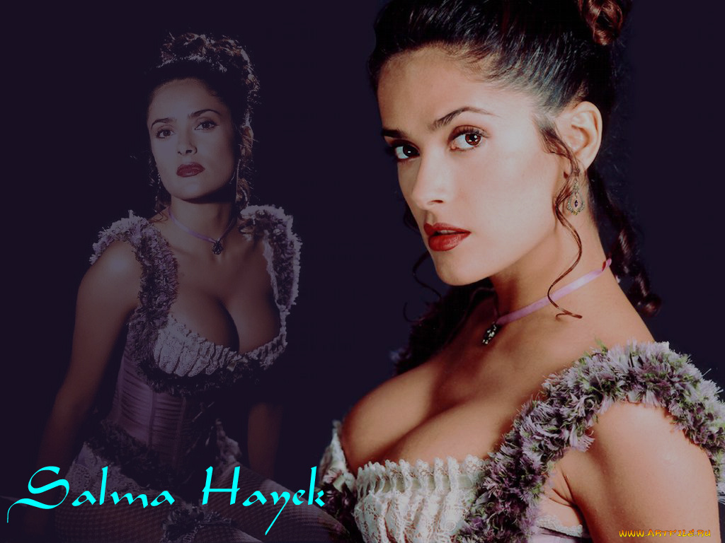 Salma, Hayek, девушки