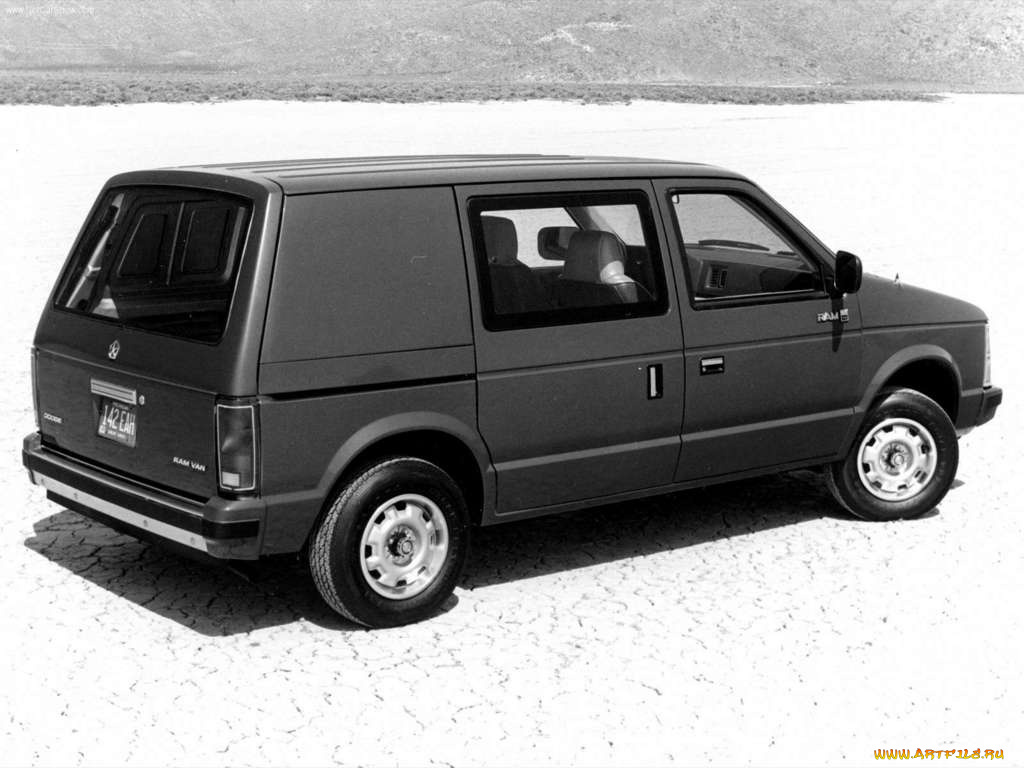dodge, ram, van, 1984, автомобили