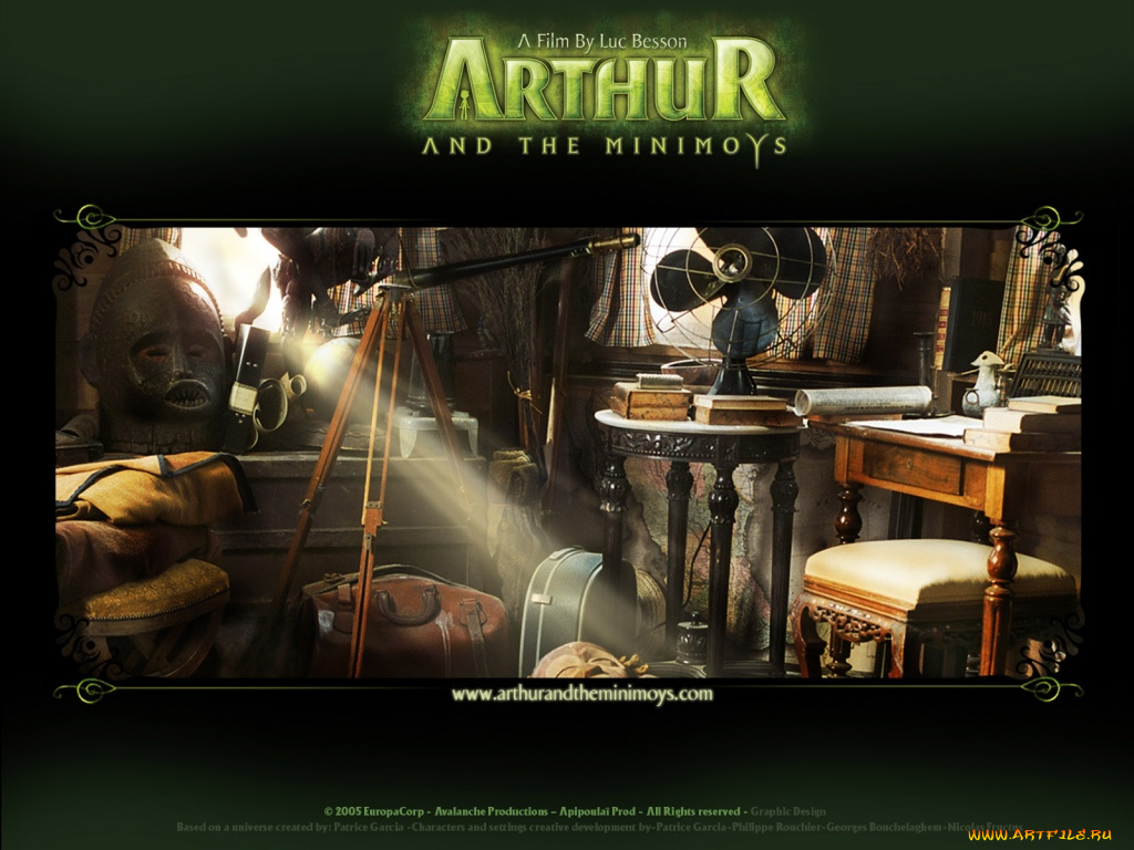 мультфильмы, arthur, and, the, minimoys