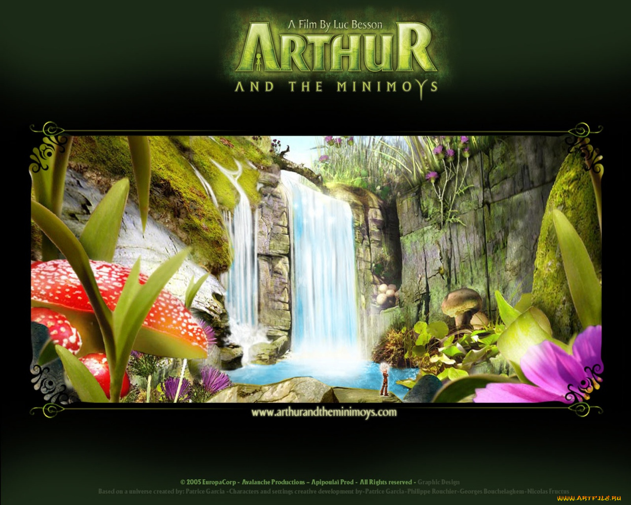 мультфильмы, arthur, and, the, minimoys