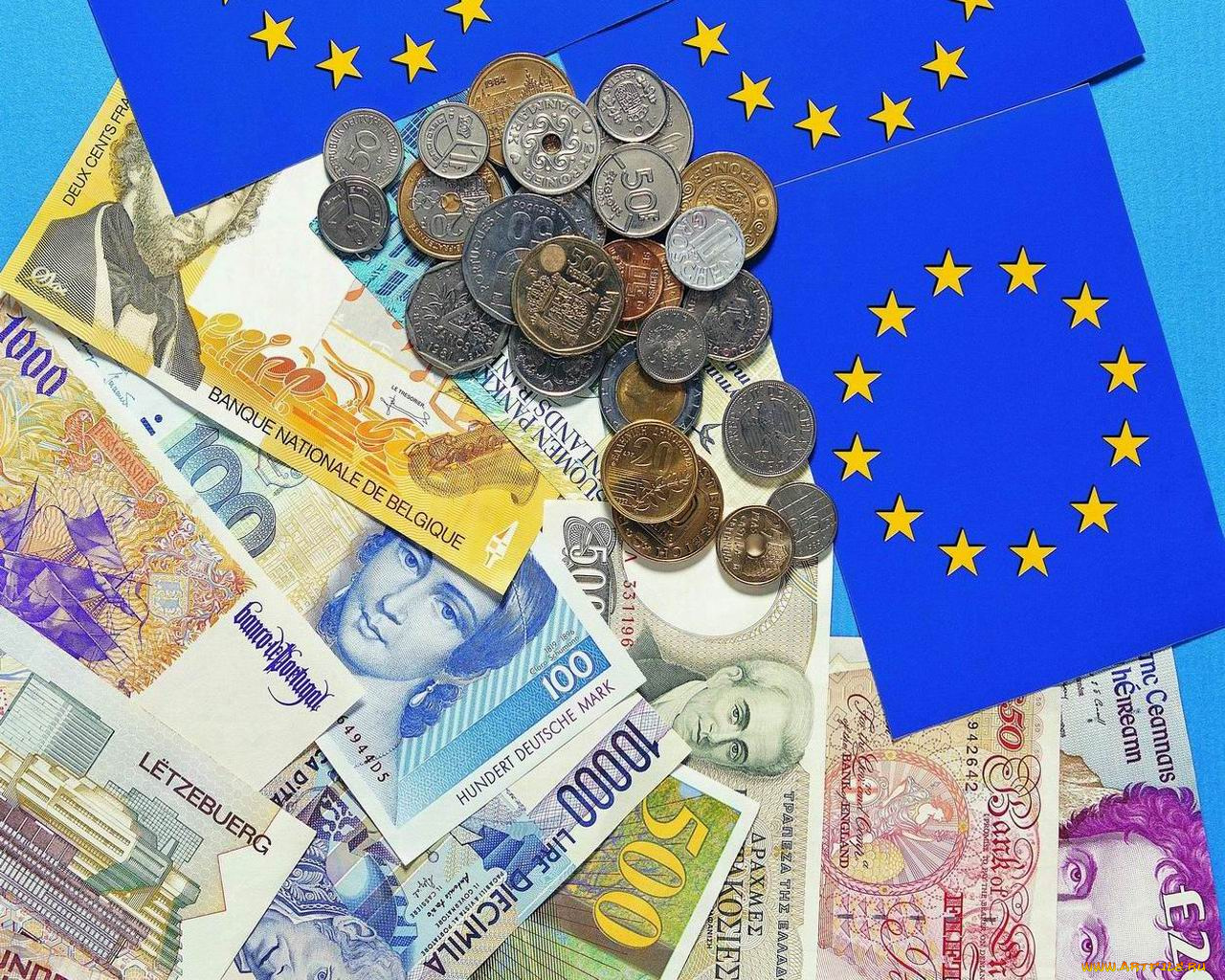 разное, золото, купюры, монеты