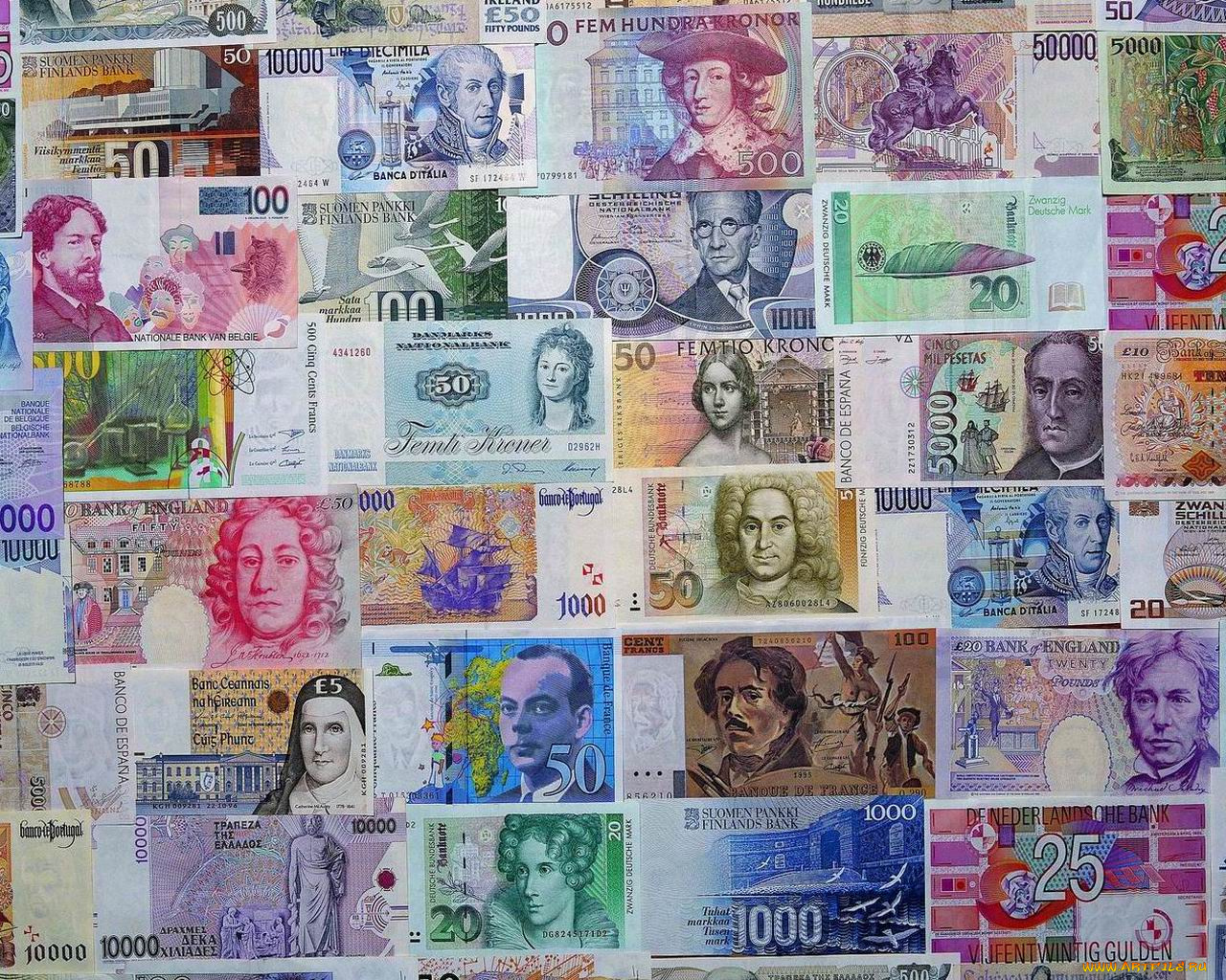 разное, золото, купюры, монеты