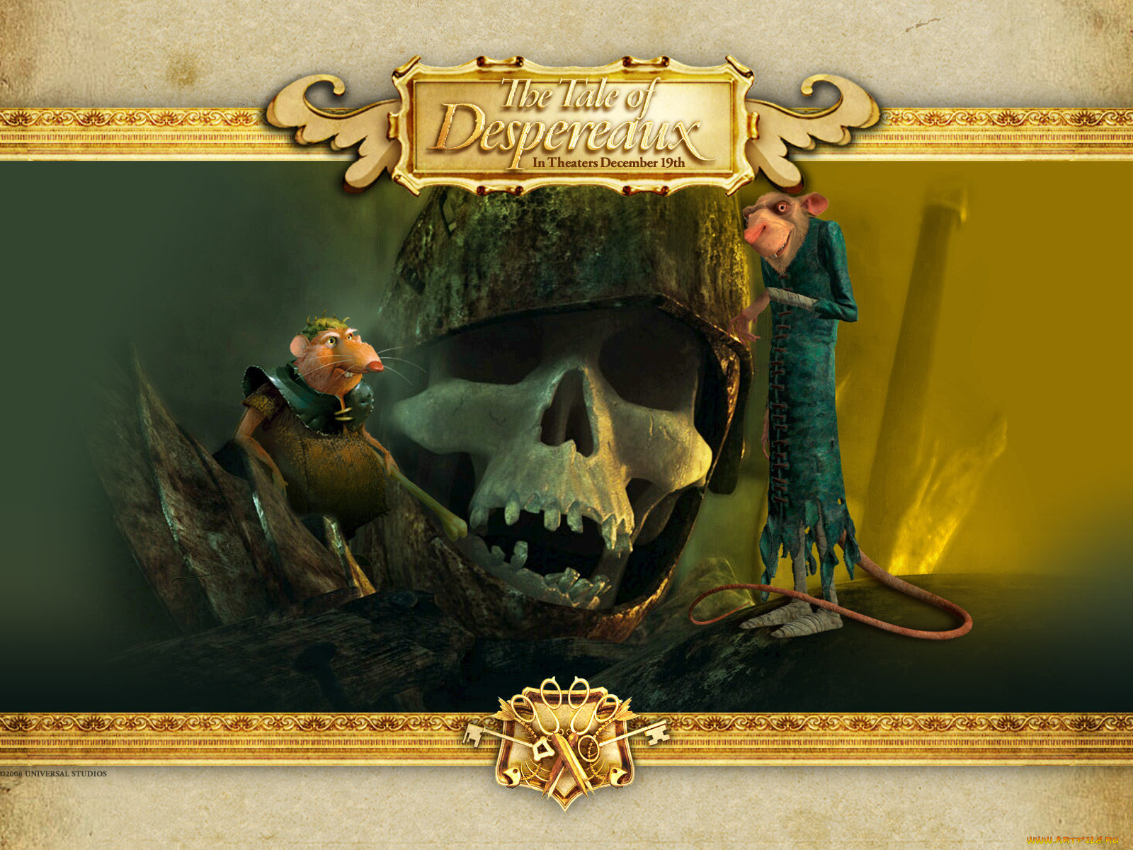 мультфильмы, the, tale, of, despereaux