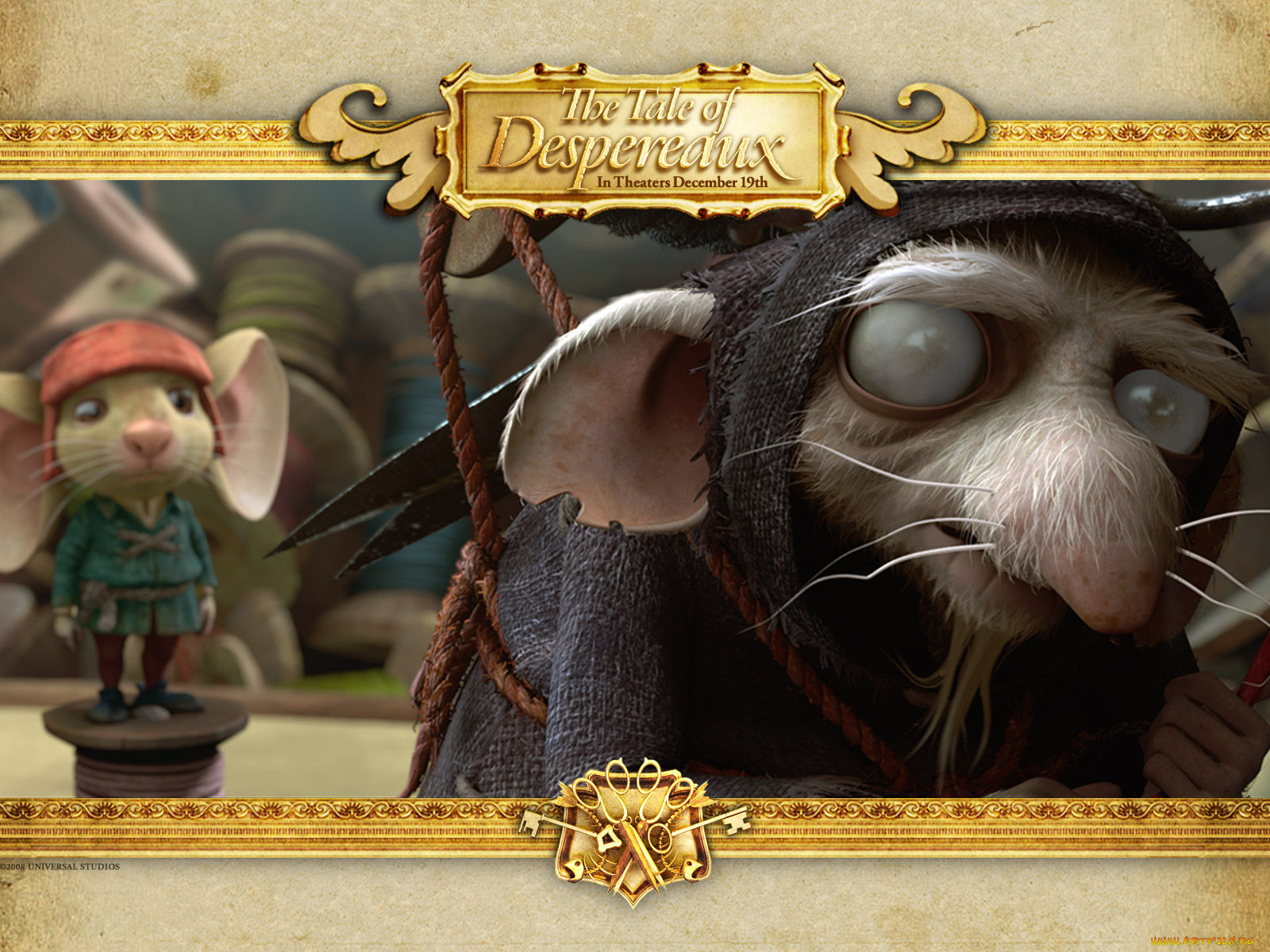 мультфильмы, the, tale, of, despereaux