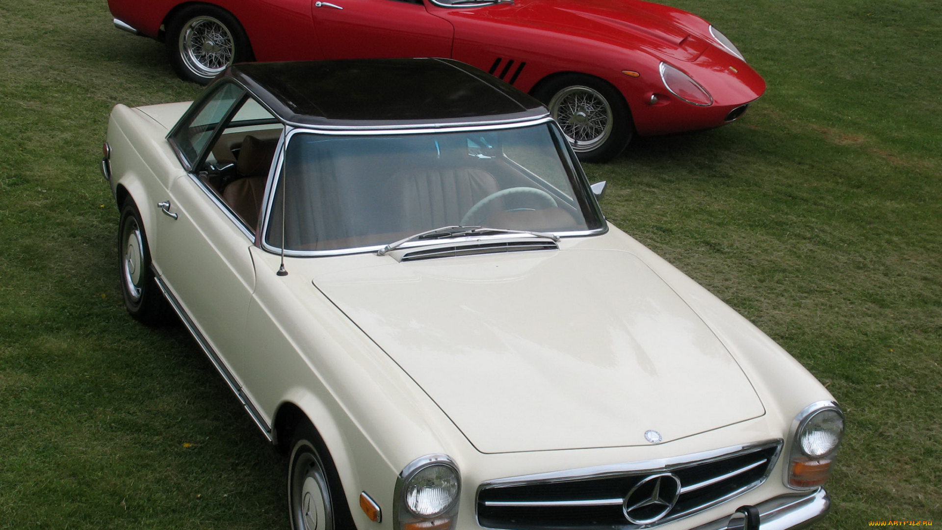 автомобили, разные, вместе