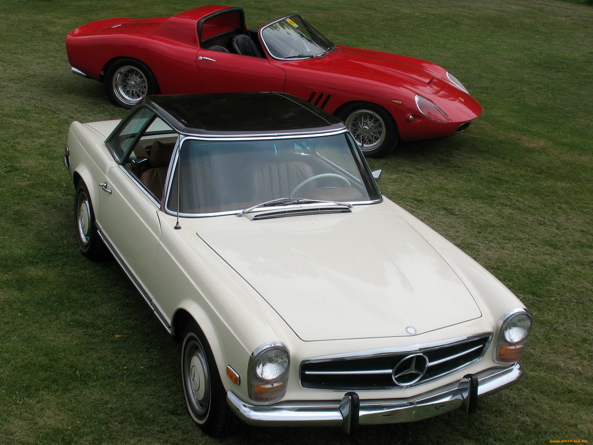 автомобили, разные, вместе