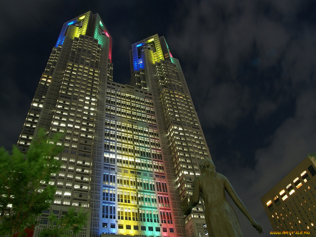 города, здания, дома