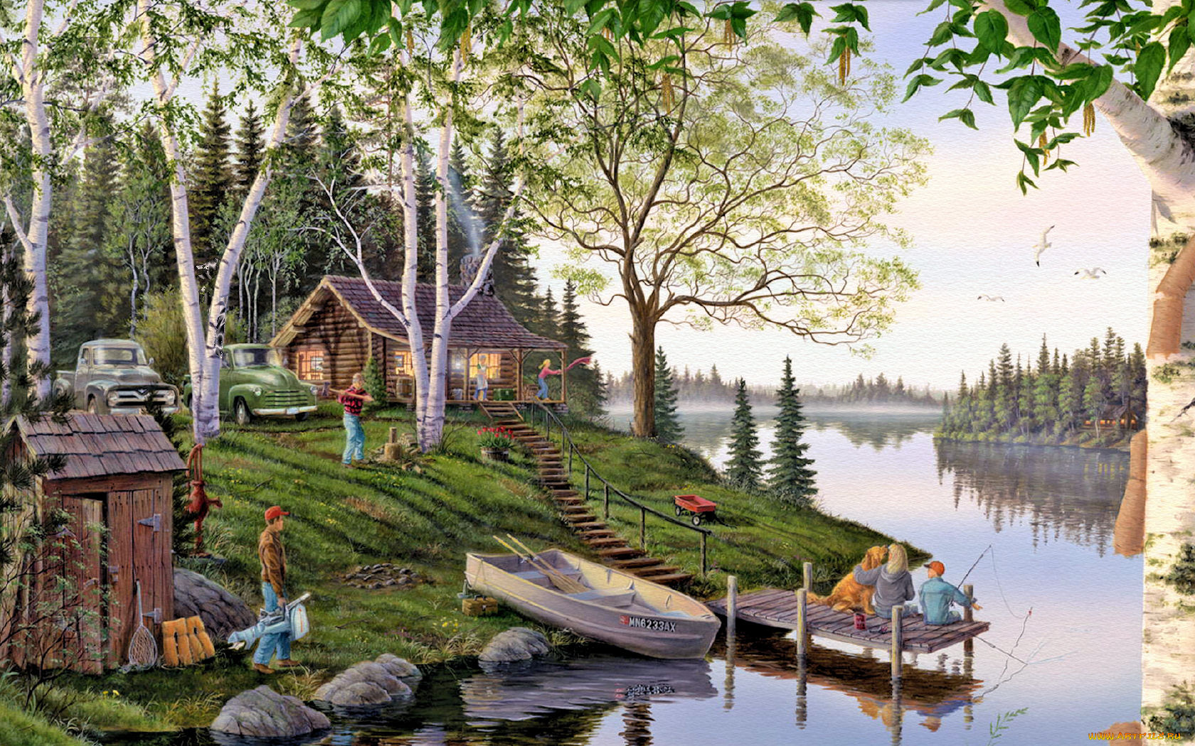 рисованные