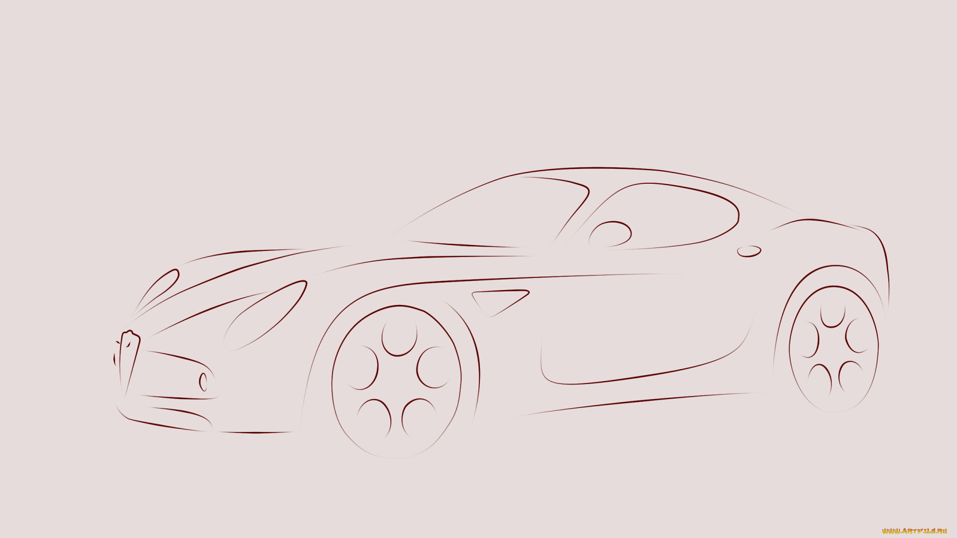 рисованные, авто, мото