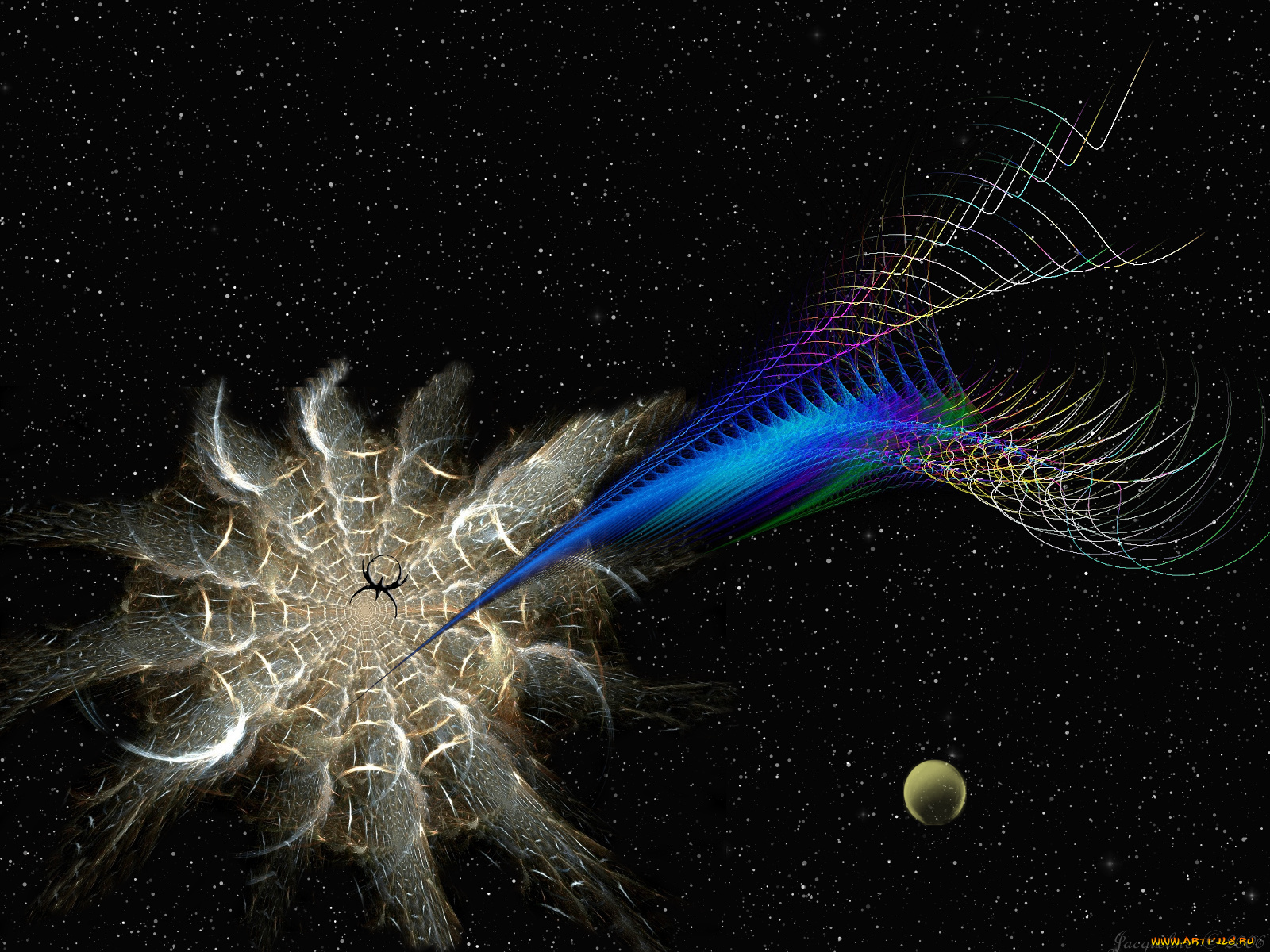 3д, графика, fractal, фракталы, абстракция