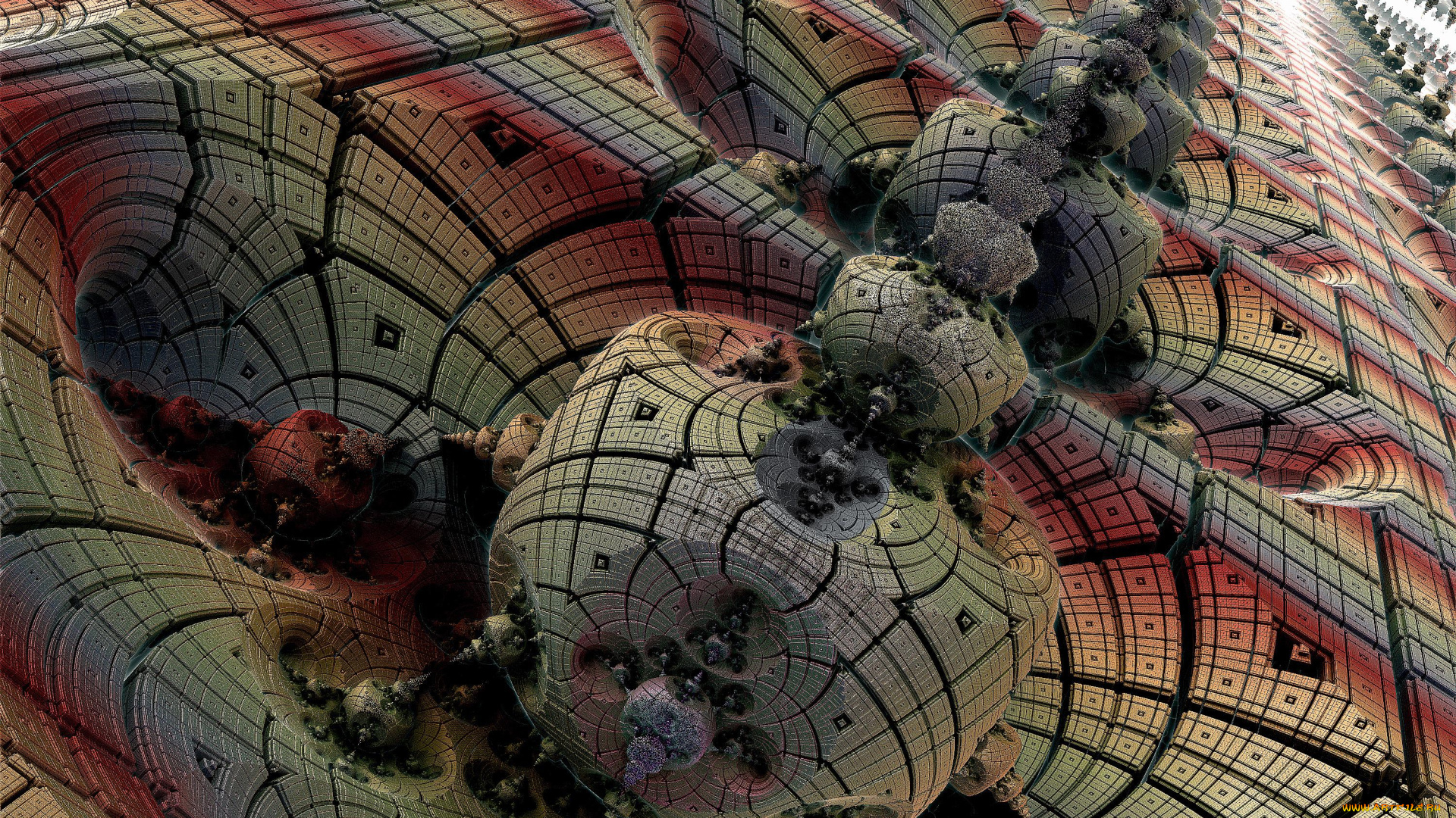 3д, графика, fractal, фракталы, узор, абстракция