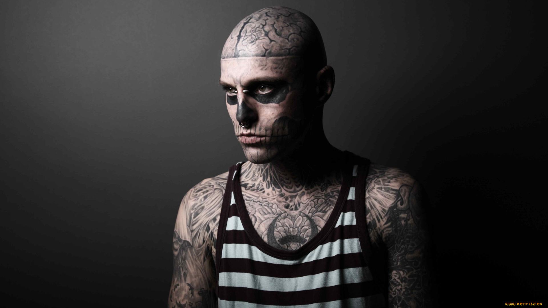 rick, genest, rico, the, zombie, мужчины, тату