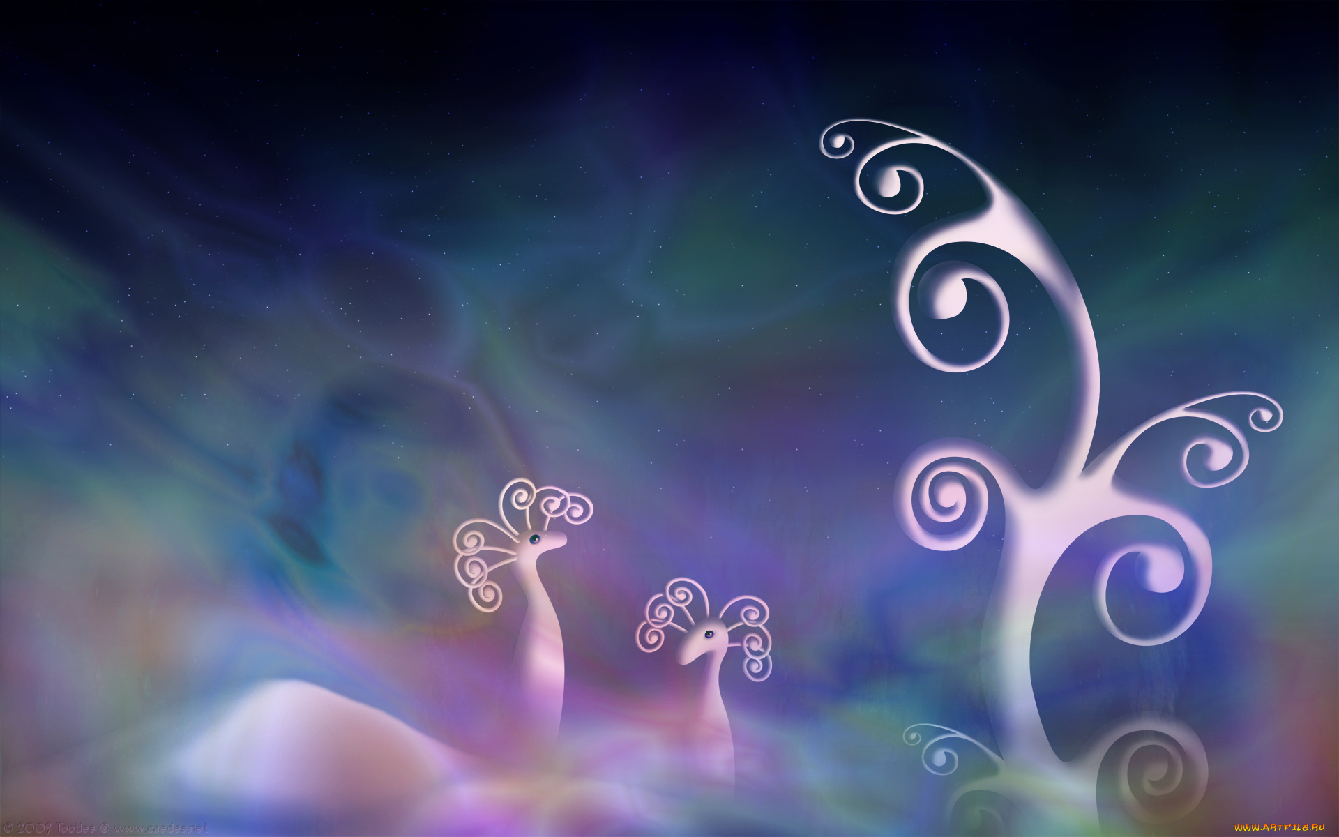 векторная, графика, узор