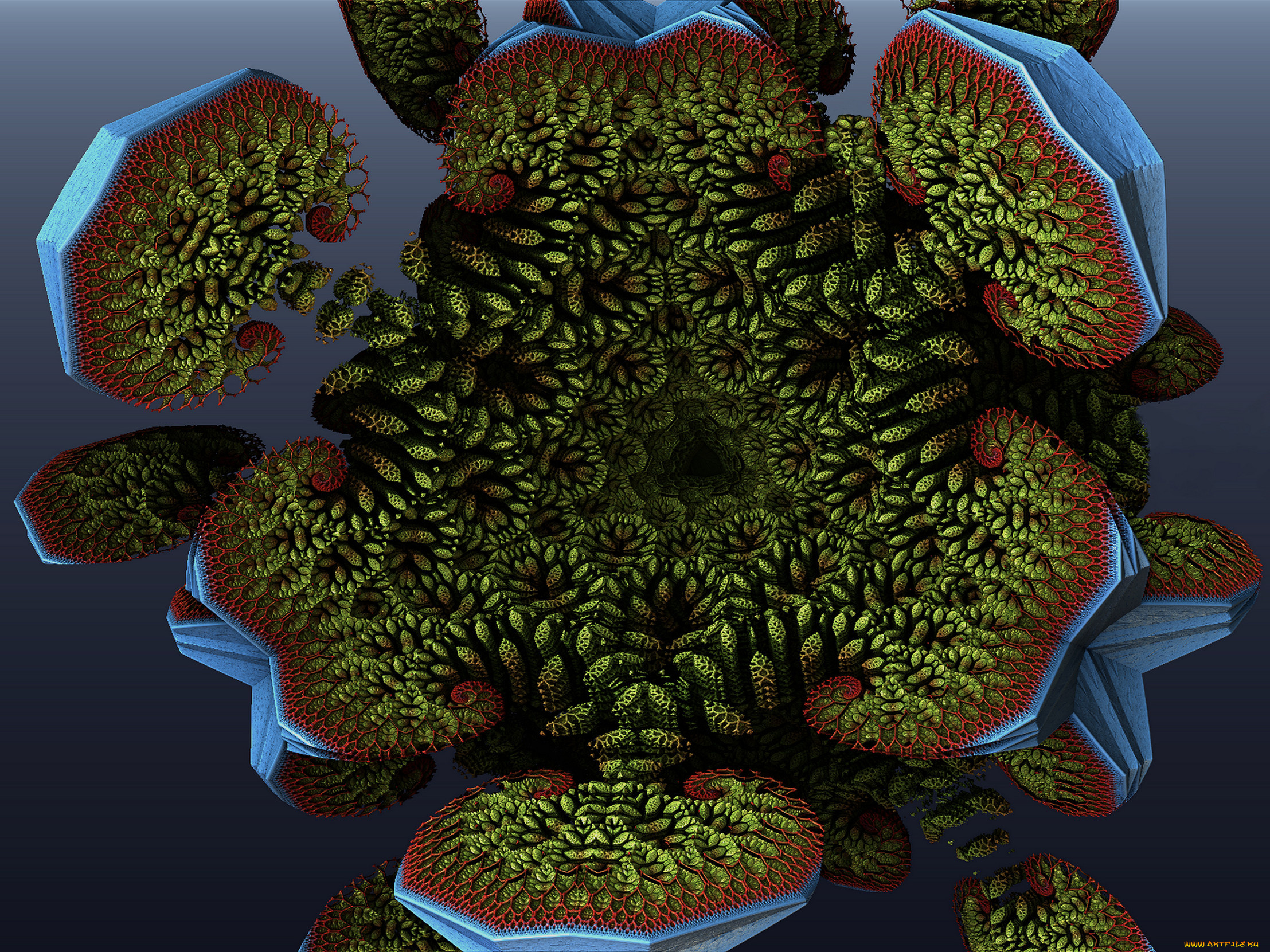 3д, графика, fractal, фракталы, узор, абстракция