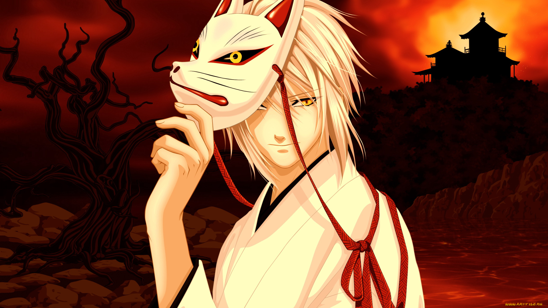 аниме, hiiro, no, kakera, yuuichi, komura