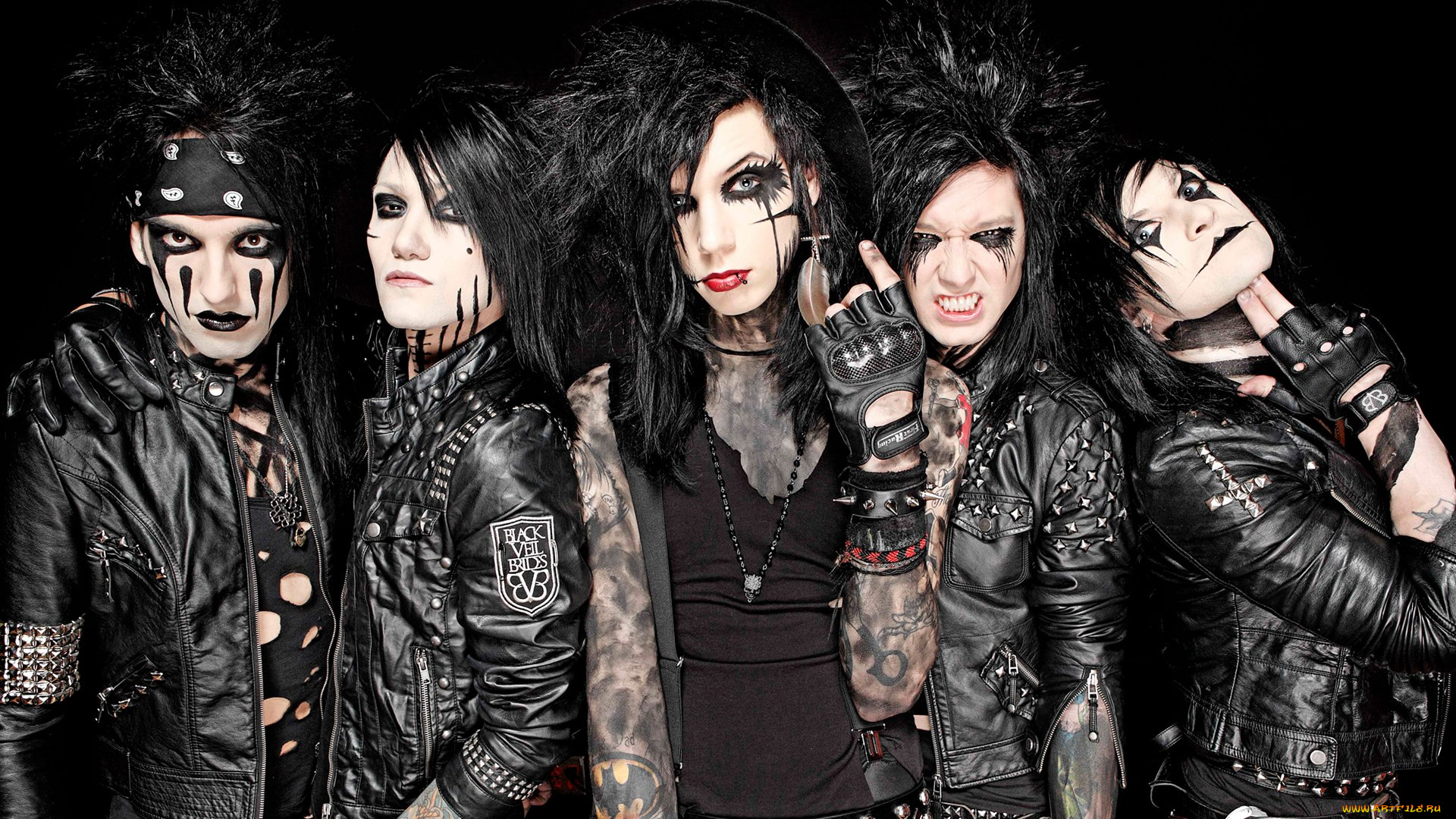 black, veil, brides, музыка, глэм-метал, металкор, пост-хардкор, сша