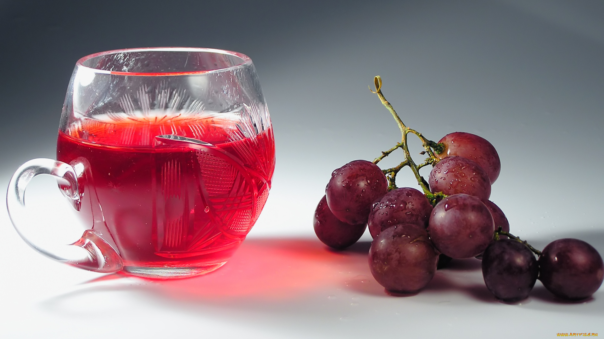 еда, напитки, сок, гроздь, виноград, капли, напиток, кружка