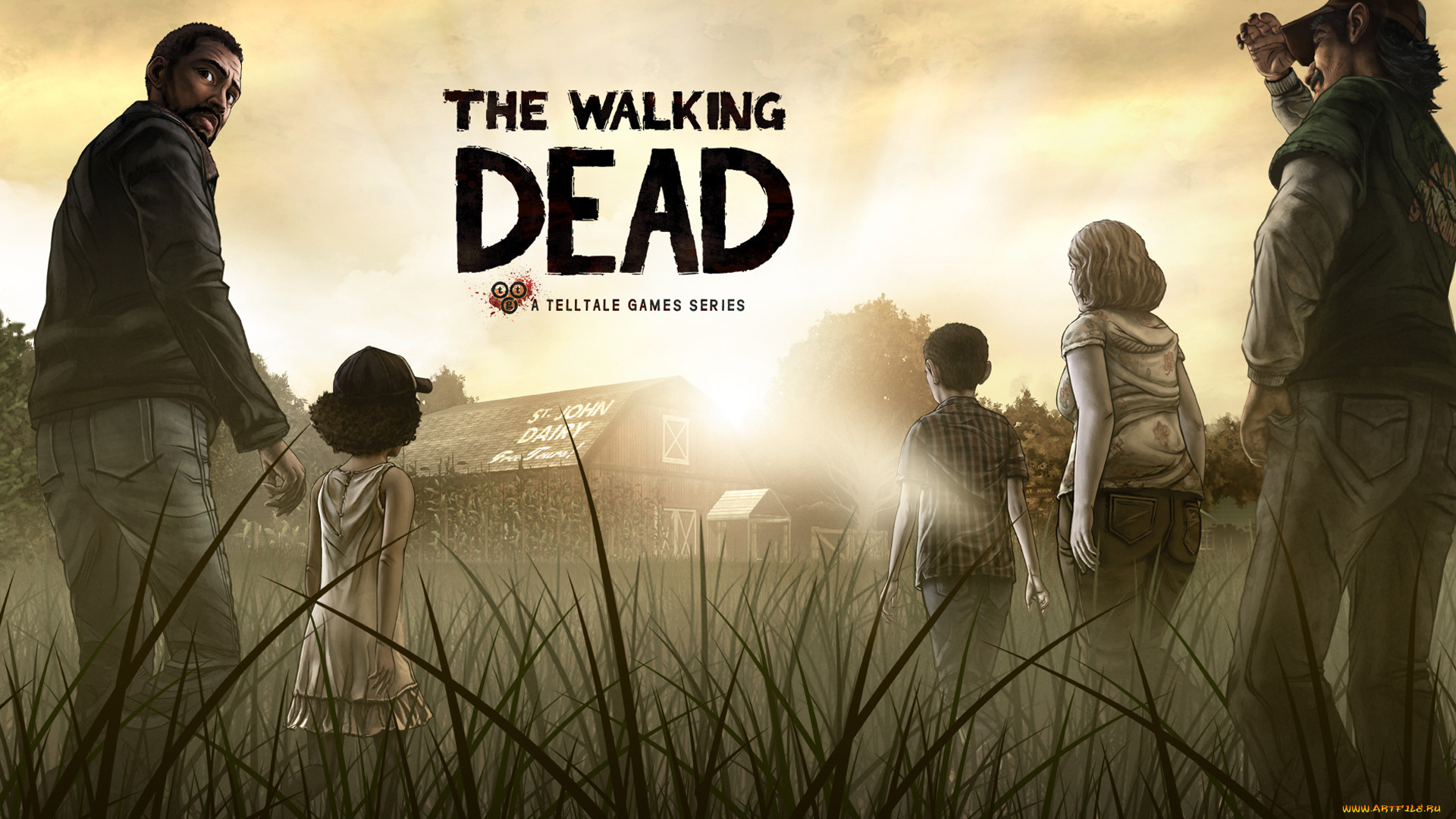 the, walking, dead, видео, игры, game
