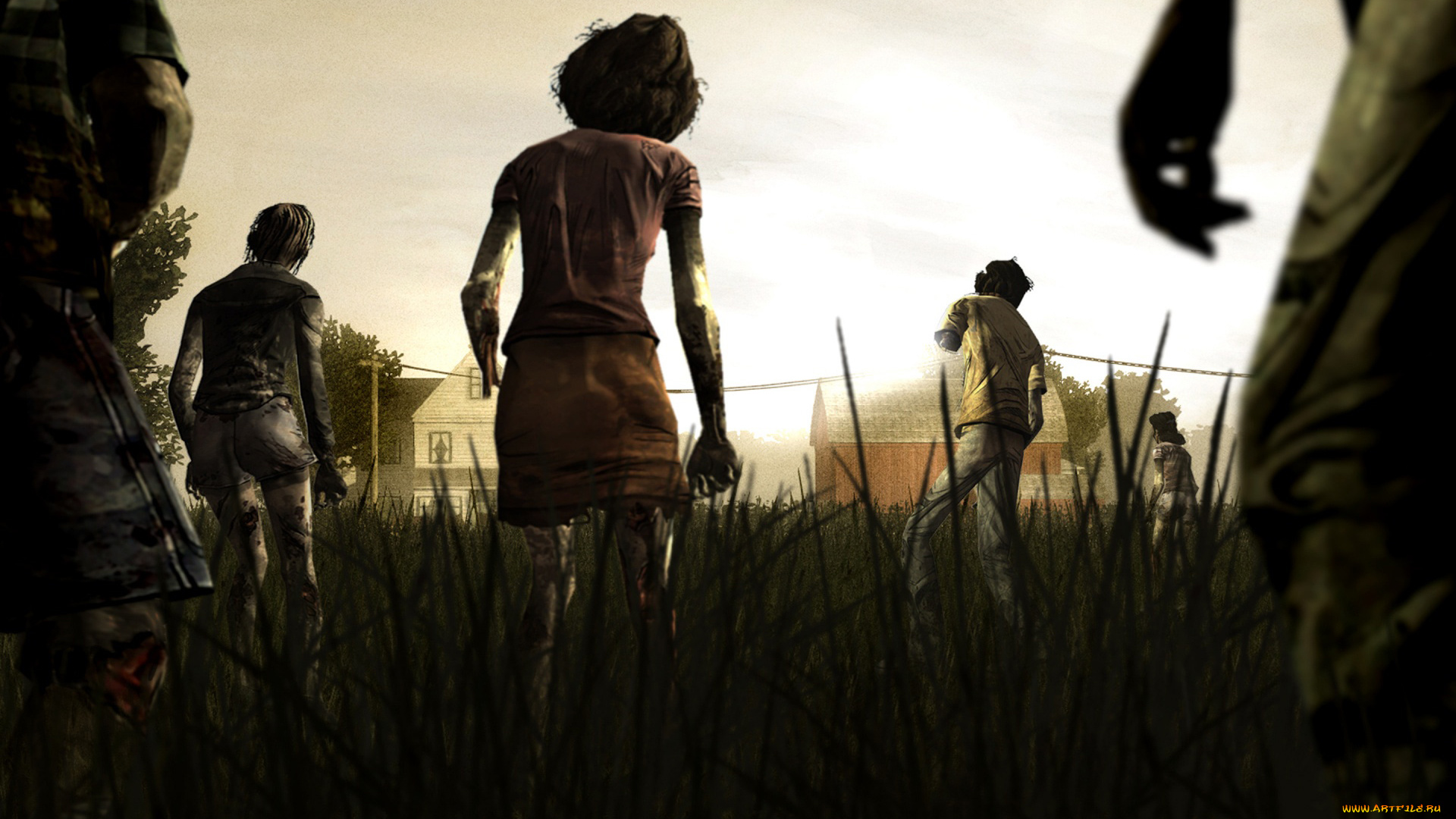 the, walking, dead, видео, игры, game