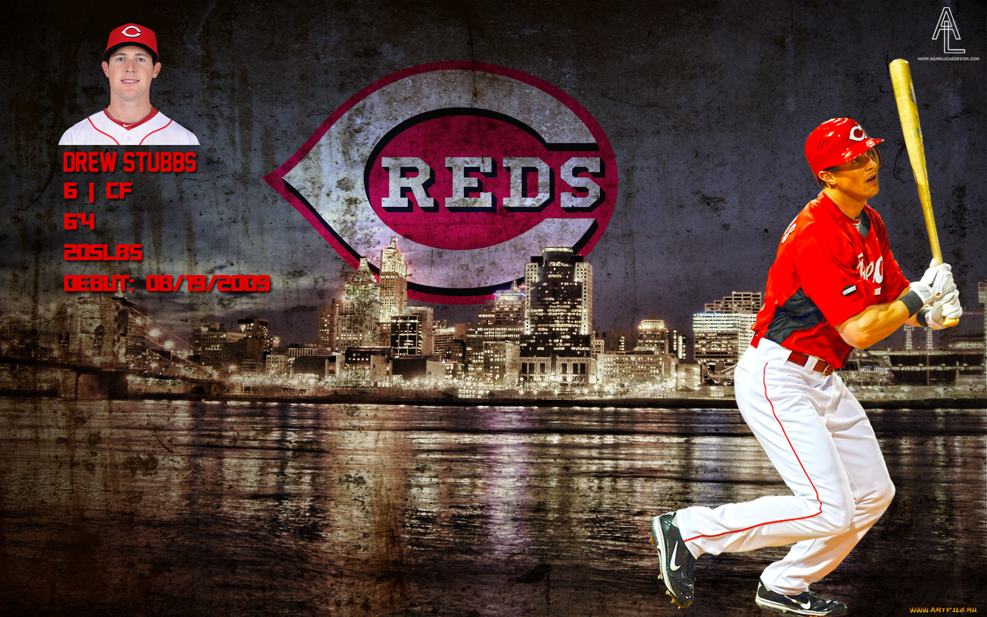 drew, stubbs, спорт, бейсбол, игрок