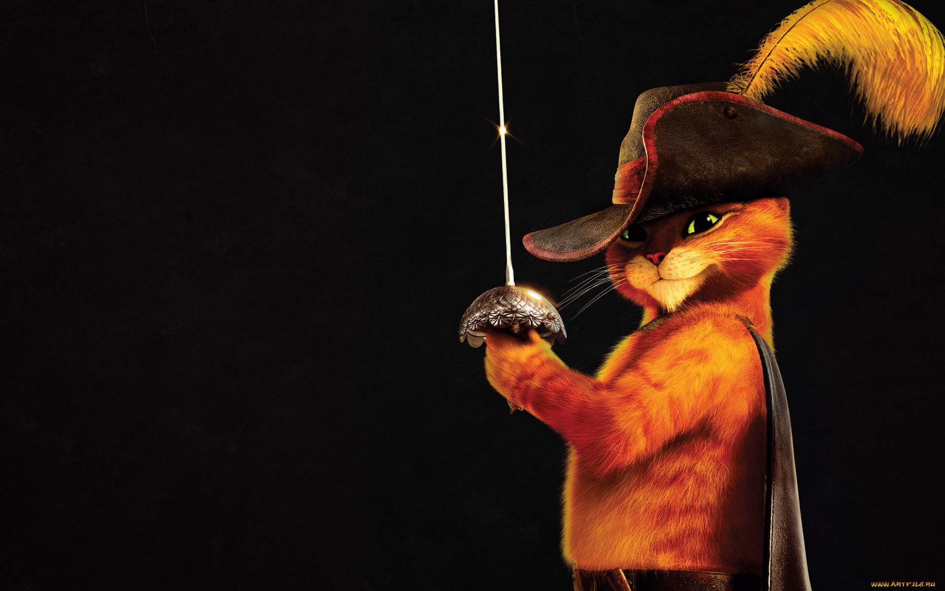 кот, сапогах, мультфильмы, puss, in, boots, в