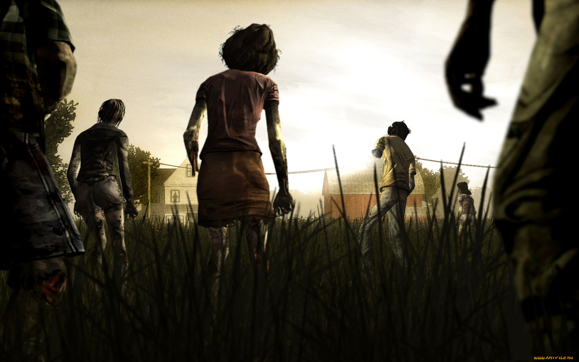 the, walking, dead, видео, игры, game