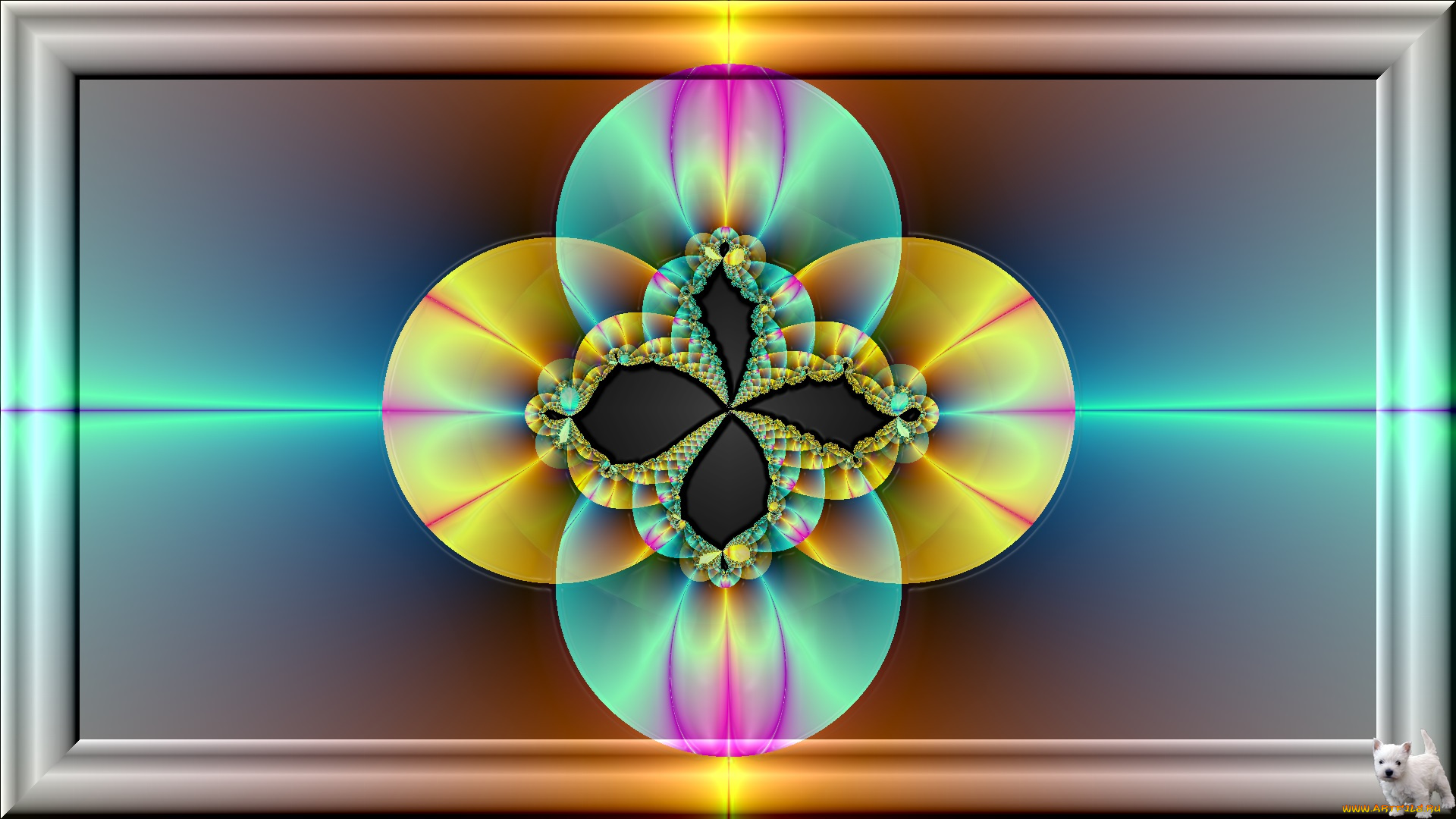 3д, графика, fractal, фракталы, фон, цвета, узор