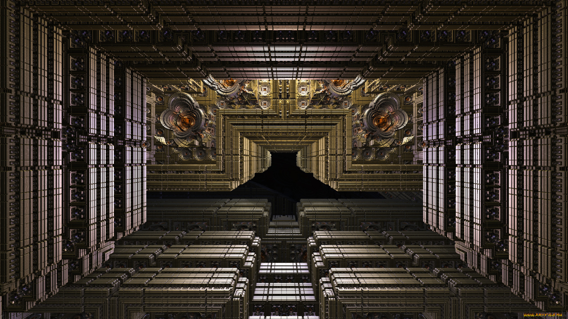 3д, графика, fractal, фракталы, фон, цвета, узор