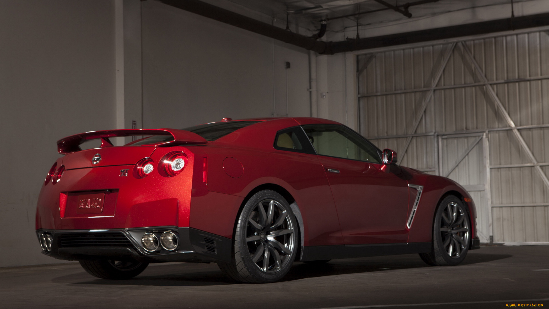 автомобили, nissan, datsun, gt-r, supercar, спортивный, красный, ниссан, гараж