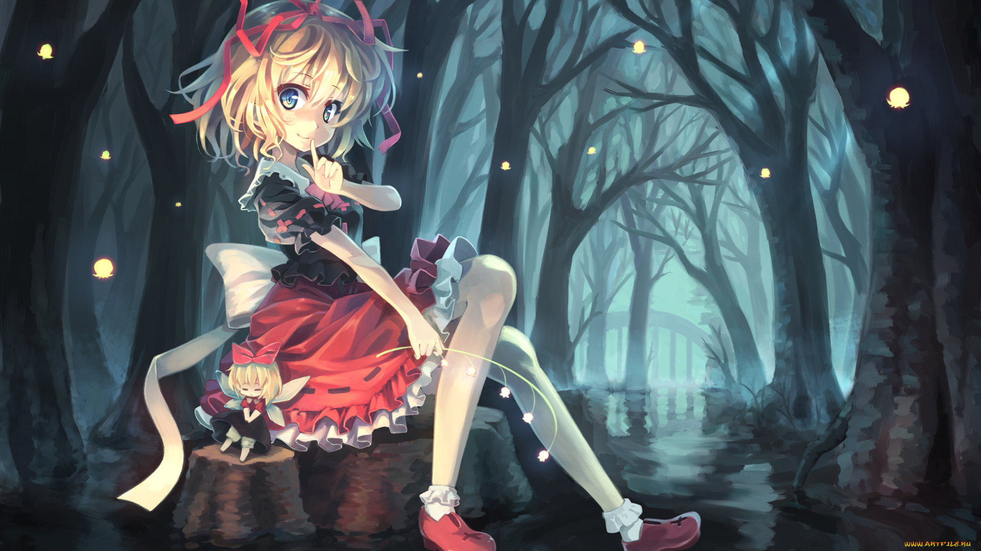 by, orita, enpitsu, аниме, touhou, su-san, medicine, melancholy