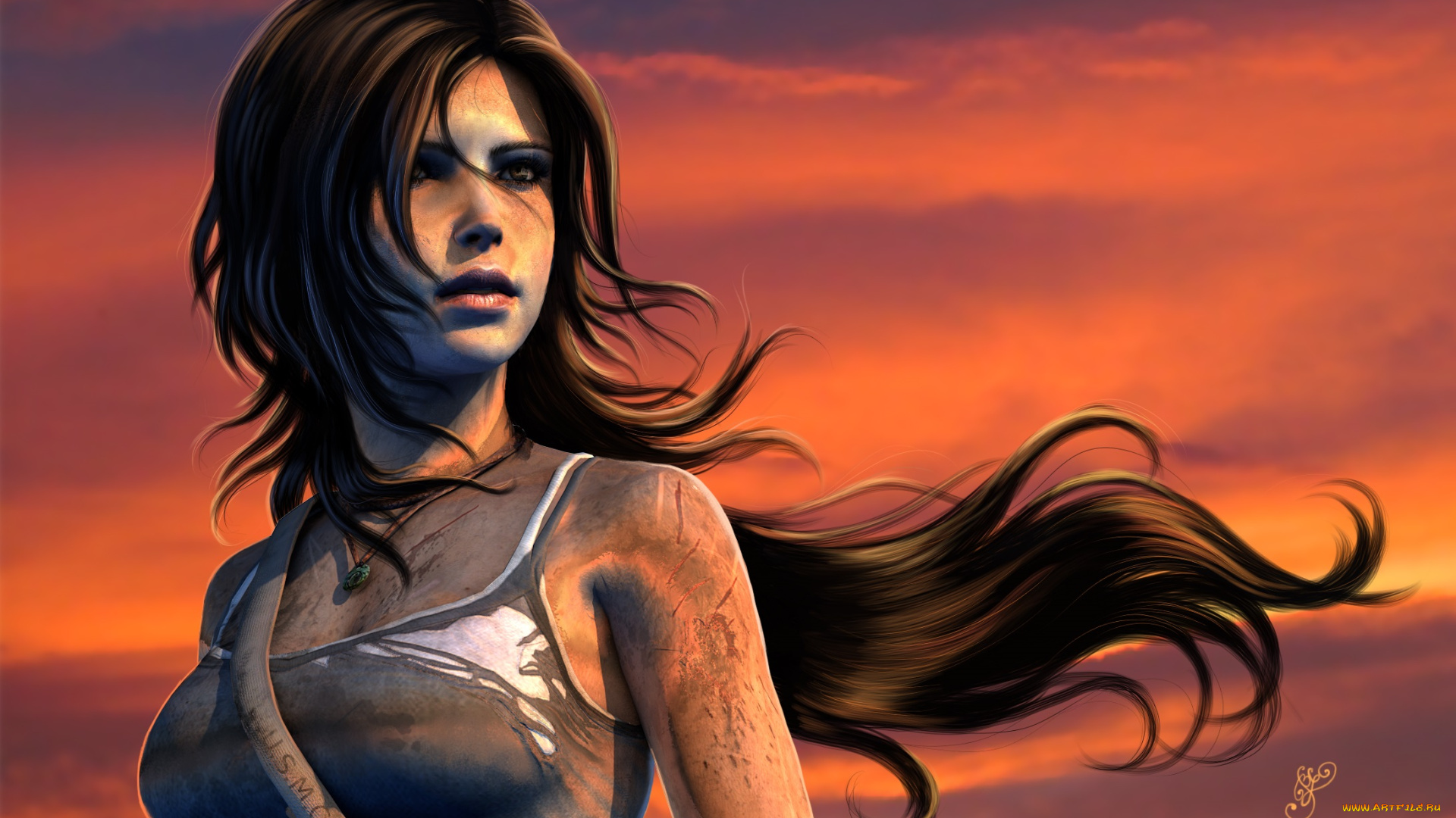 фэнтези, девушки, волосы, девушка